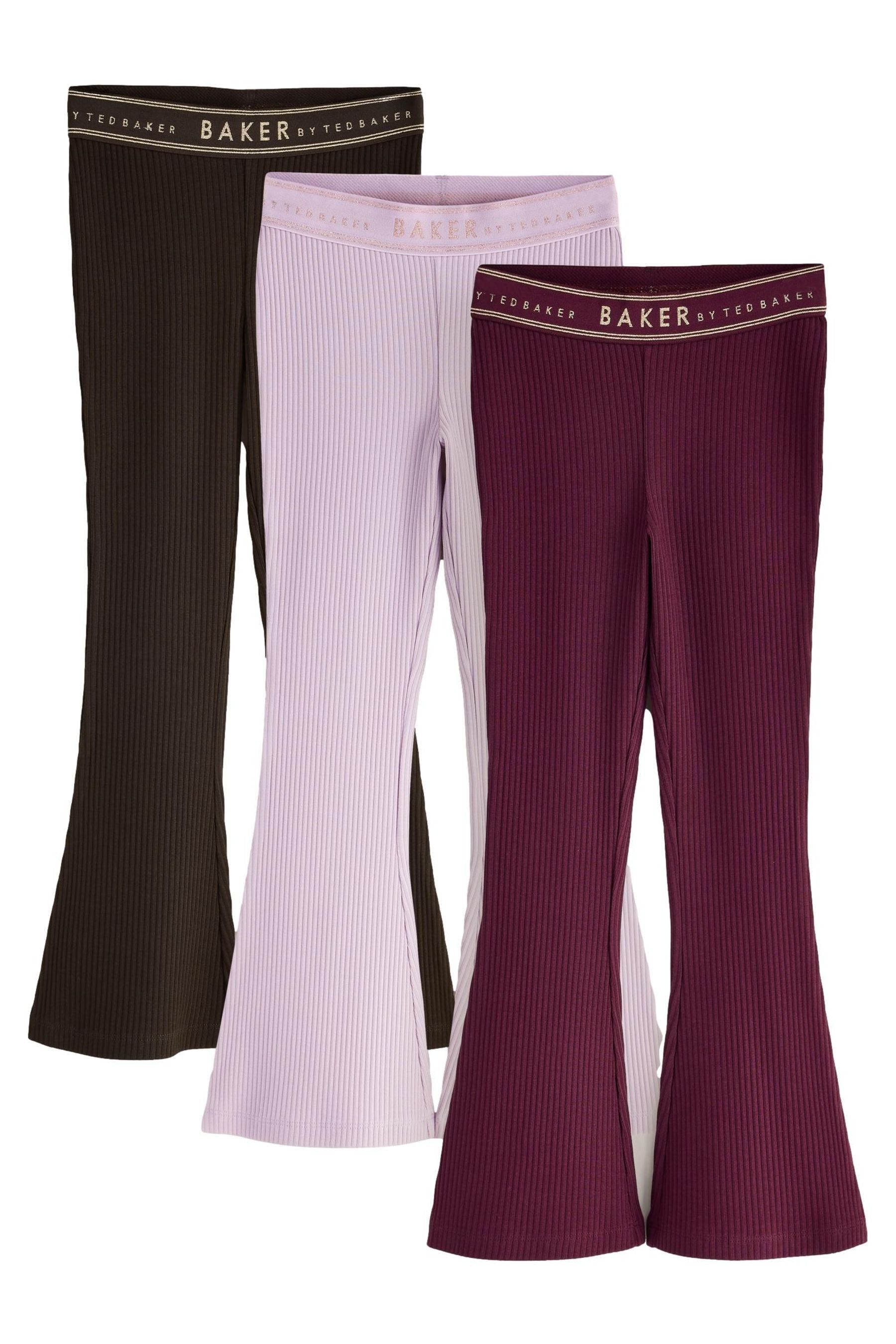 Baker by Ted Baker Leggings Baker by Ted Baker gerippte Leggings, 3er-Pack (3-tlg)