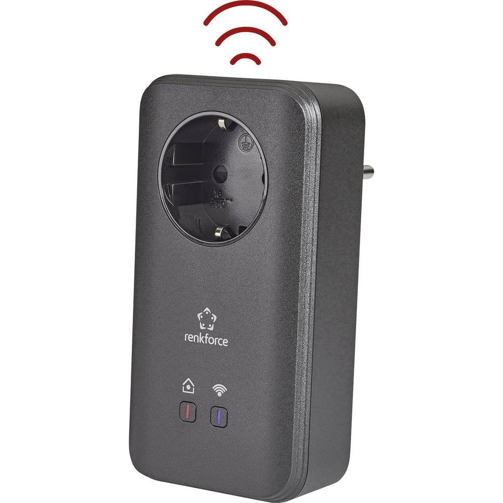 Renkforce PL600D Powerline WiFi Einzel Adapter RF-3385556 Reichweitenverstärker