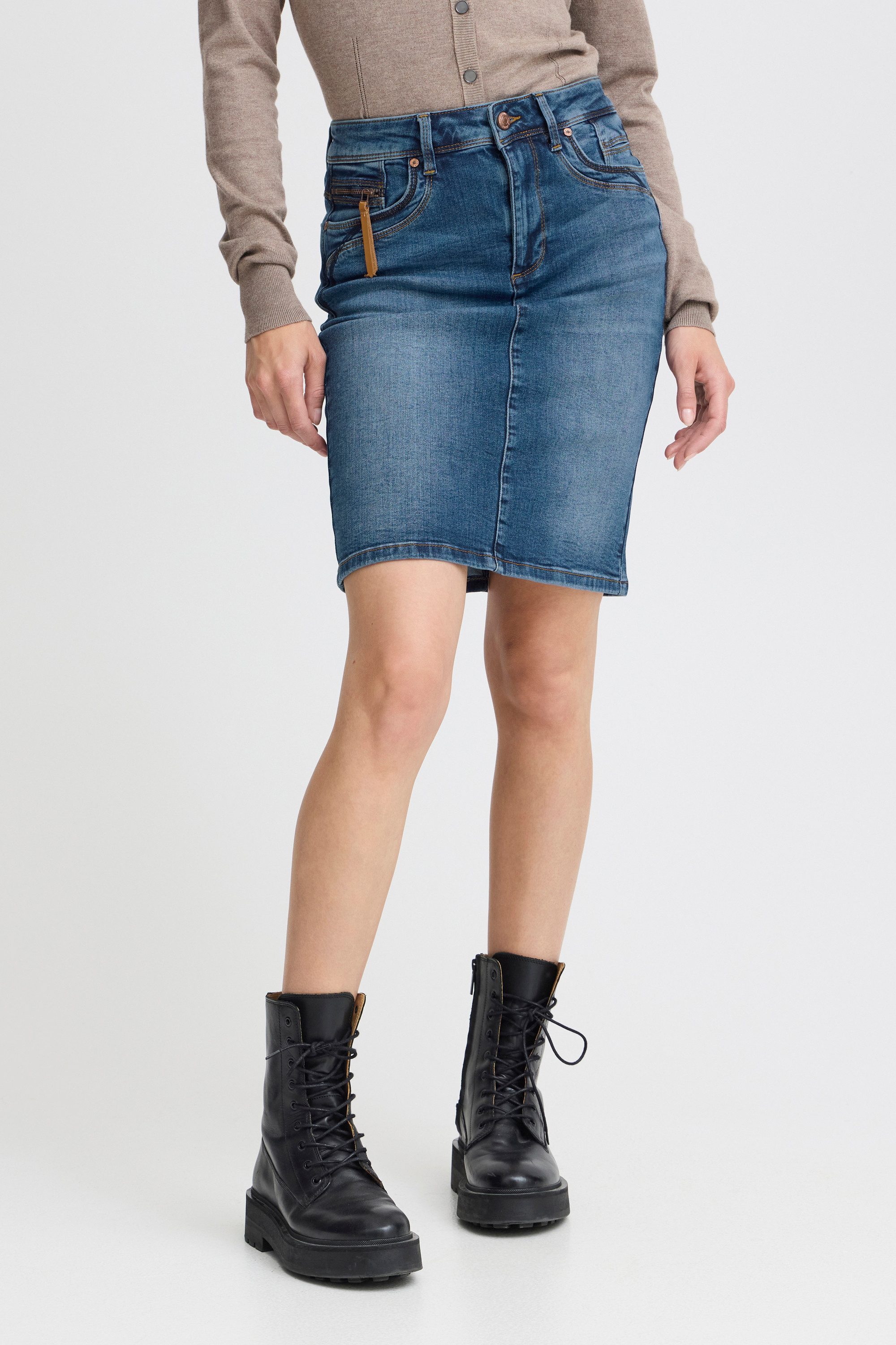 Pulz Jeans Jeansrock Denimrock PZKAROLINA günstig online kaufen