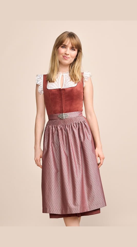 Krüger Madl Дирндль Дирндль Alisha (70cm) - rot