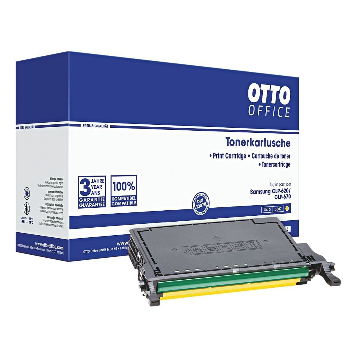 Otto Office  Office Tonerpatrone CLT-Y508L gelb