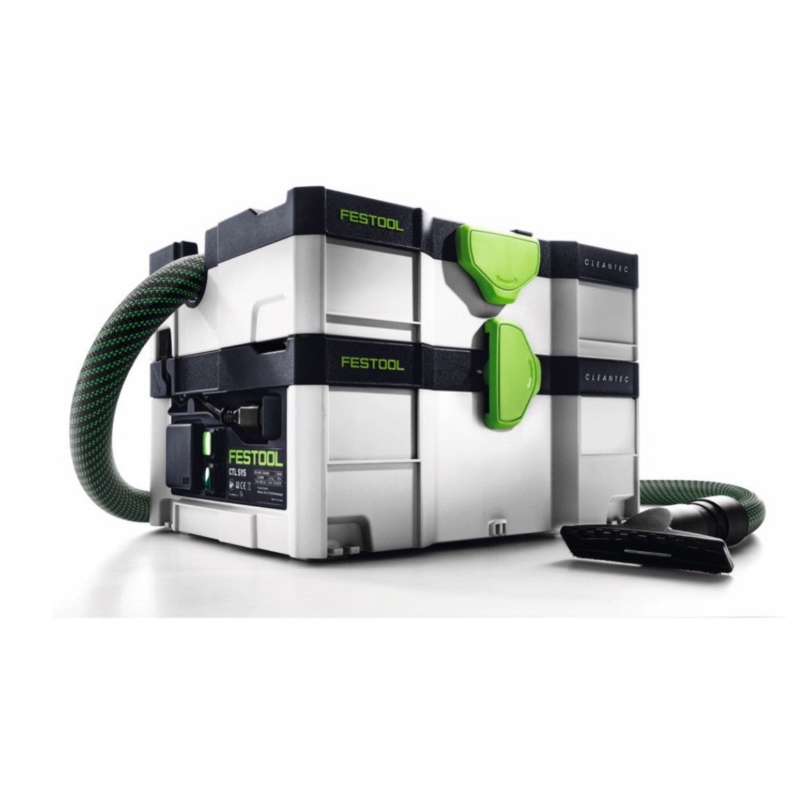 FESTOOL Absauganlage CTL SYS Cleantec Absaugmobil 4,5l Staubkl. L (575279) + Tragegurt