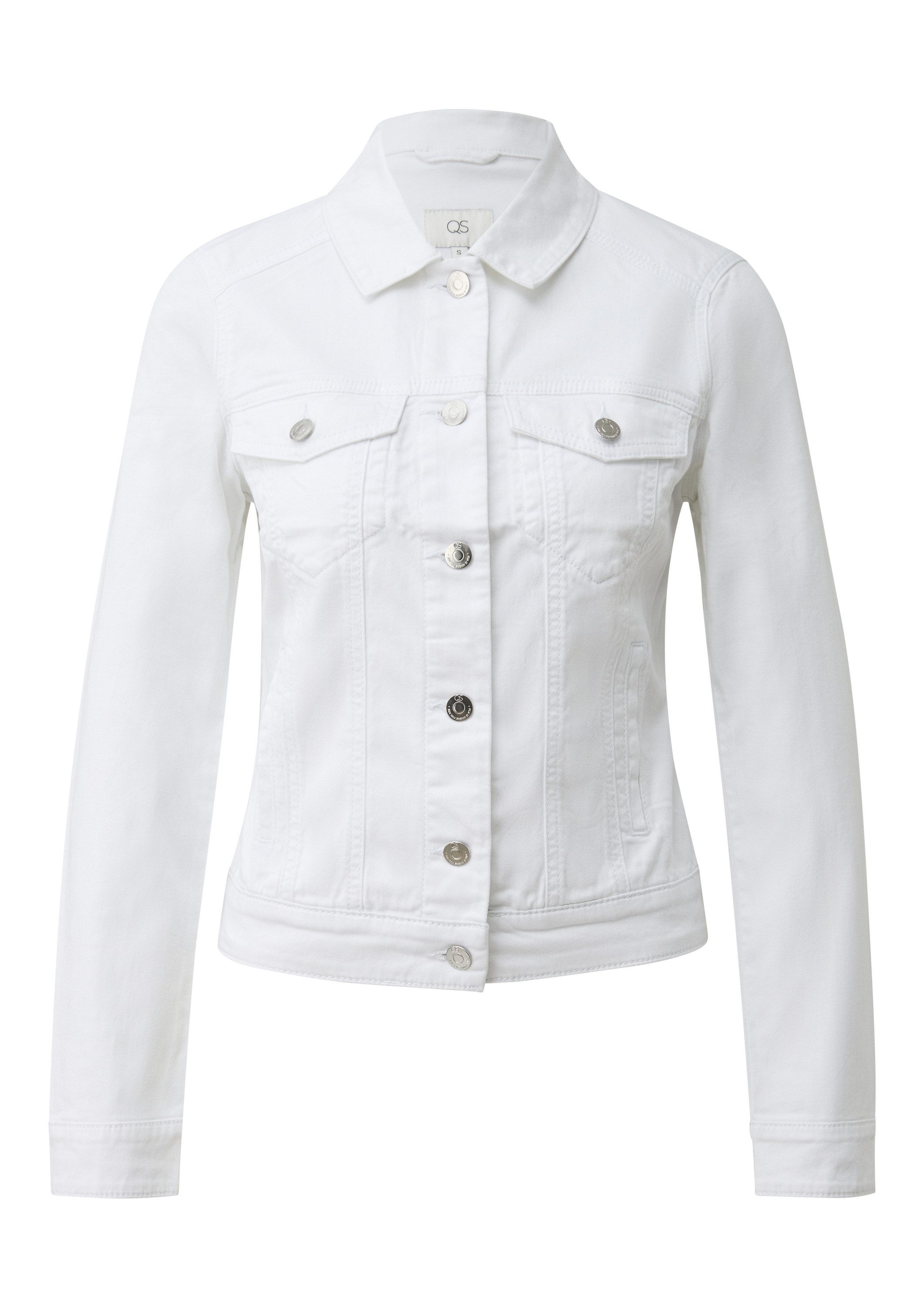 QS Funktionsjacke Indoor-Jacke Colourdenim-Jacke