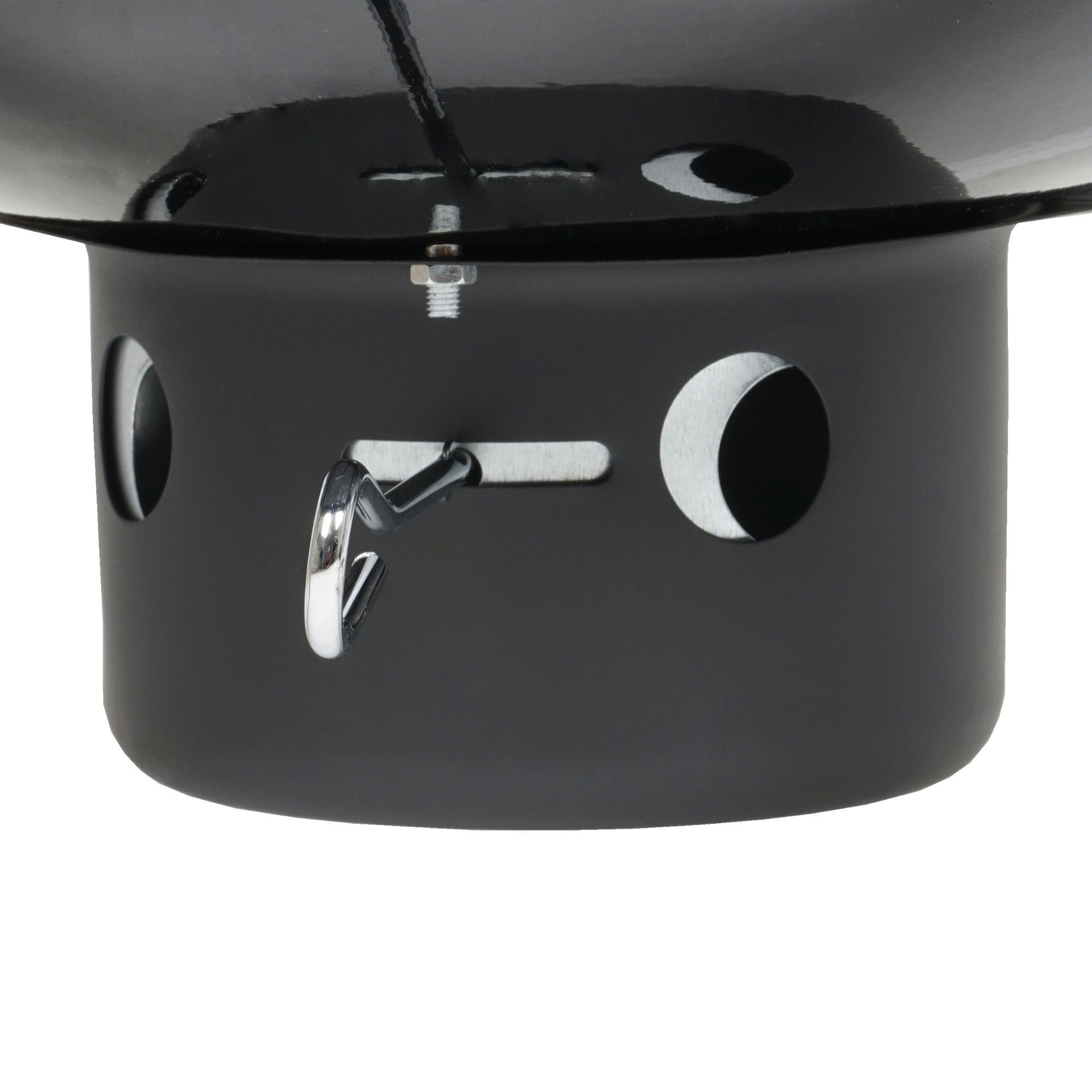 BBQ-Toro Räucherofen Räuchertonne Oak Ø 47 cm, Räucherofen BBQ Smoker Holzkohlegrill