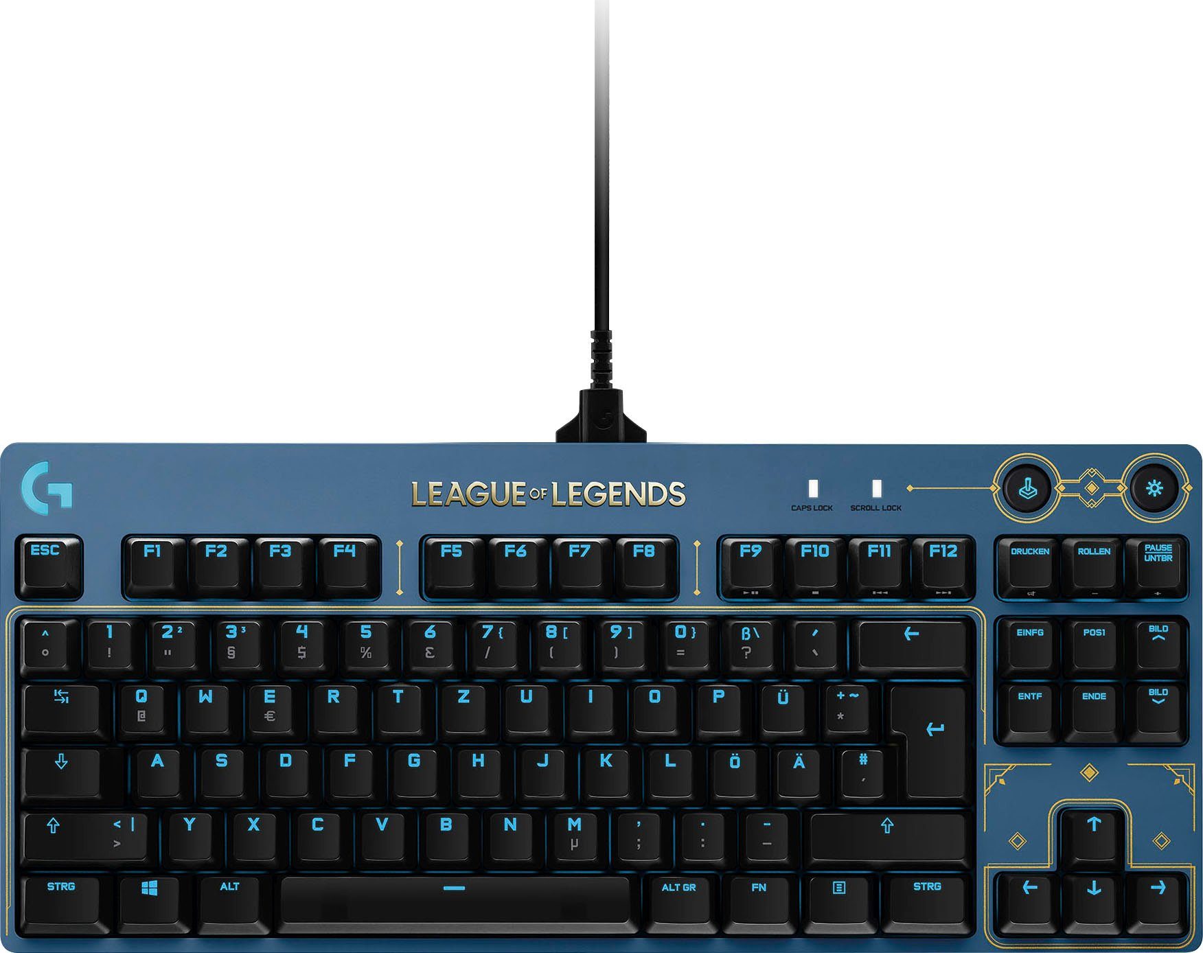 Edition Legends Logitech League of G G Gaming-Tastatur PRO