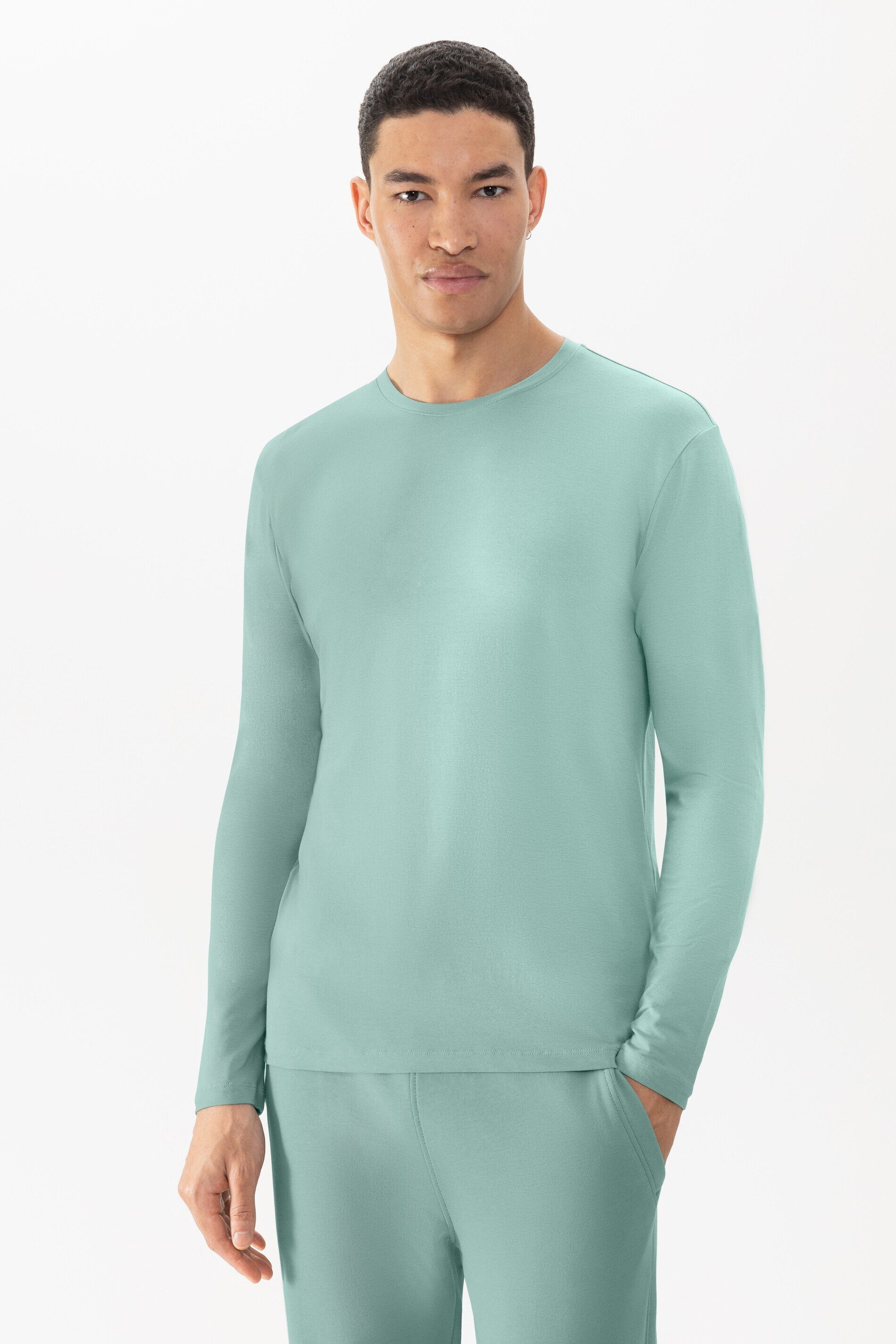 Mey Langarmshirt Herren Serie Relax Uni günstig online kaufen