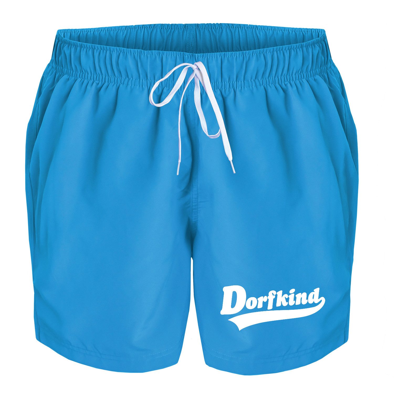 deinshirt Badehose Schwimmshorts Dorfkind Integrierter Netz-Slip, günstig online kaufen