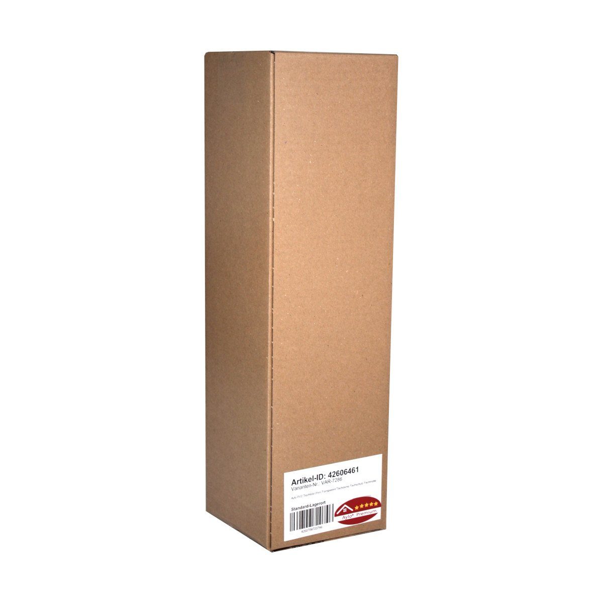 AYLO Tischdecke PVC Premium Tischdecke Tischschutz Tischmatte glasklar, transparent (Größen wählbar), durch die Folie sind Ihre Tische geschützt vor Kratzern und Flecken