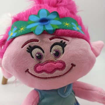 soma Kuscheltier Trolls Plüsch Kuscheltier XXL 35 cm pink (1-St), Super weicher Plüsch Stofftier Kuscheltier für Kinder zum spielen