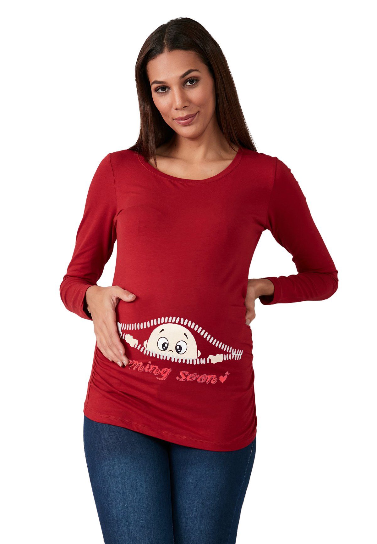 Umstandsshirt Coming Soon