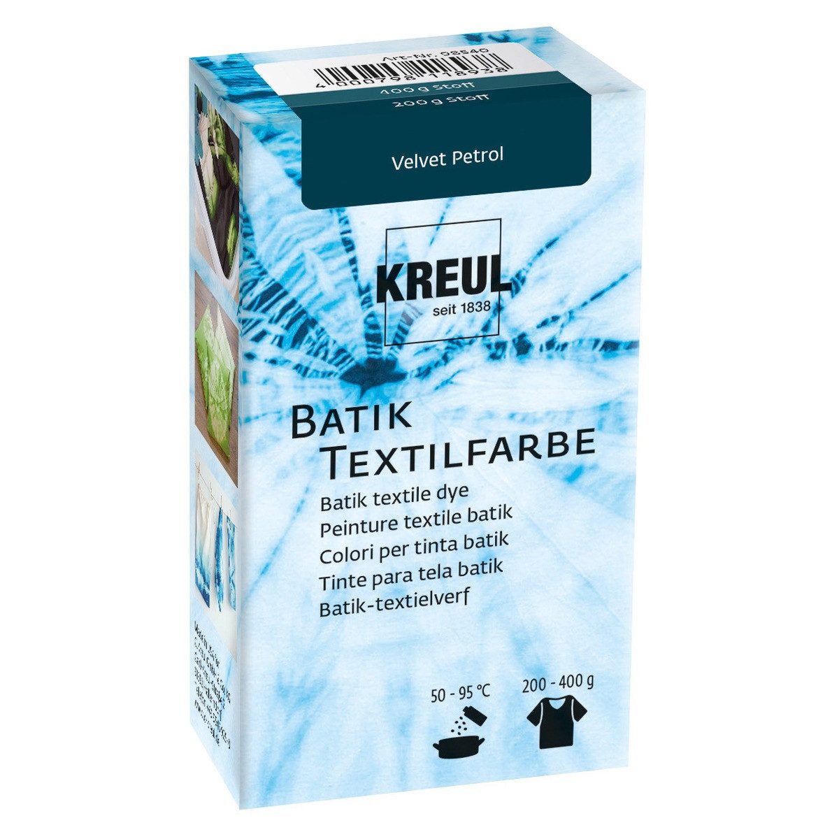 C. KREUL Textilfarbe KREUL Batik-Textilfarbe Velvet Petrol 70g