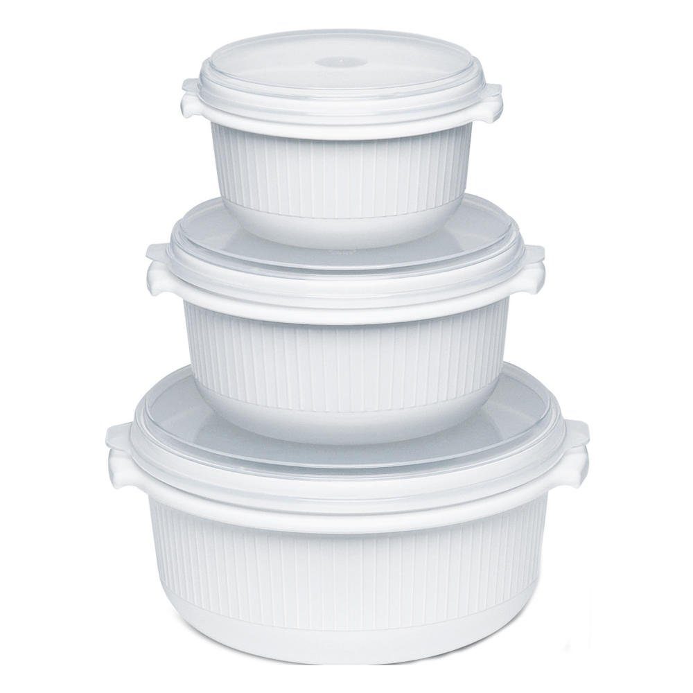 Emsa Mikrowellenbehälter Micro Family Starter 3er Set, Kunststoff, (3-tlg)