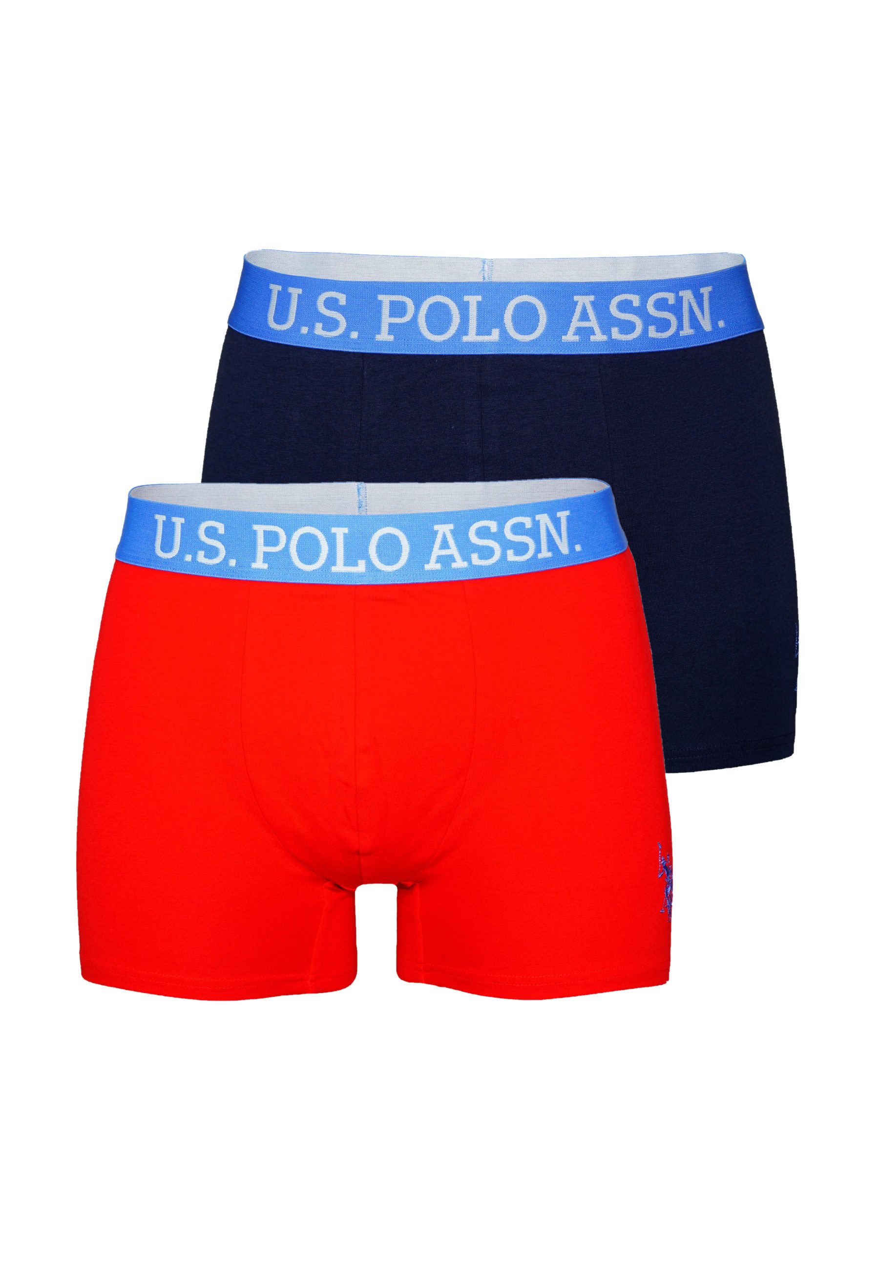 U.S. Polo Assn Boxershorts Shorts 2 Pack Boxershorts Unterhosen (2-St)