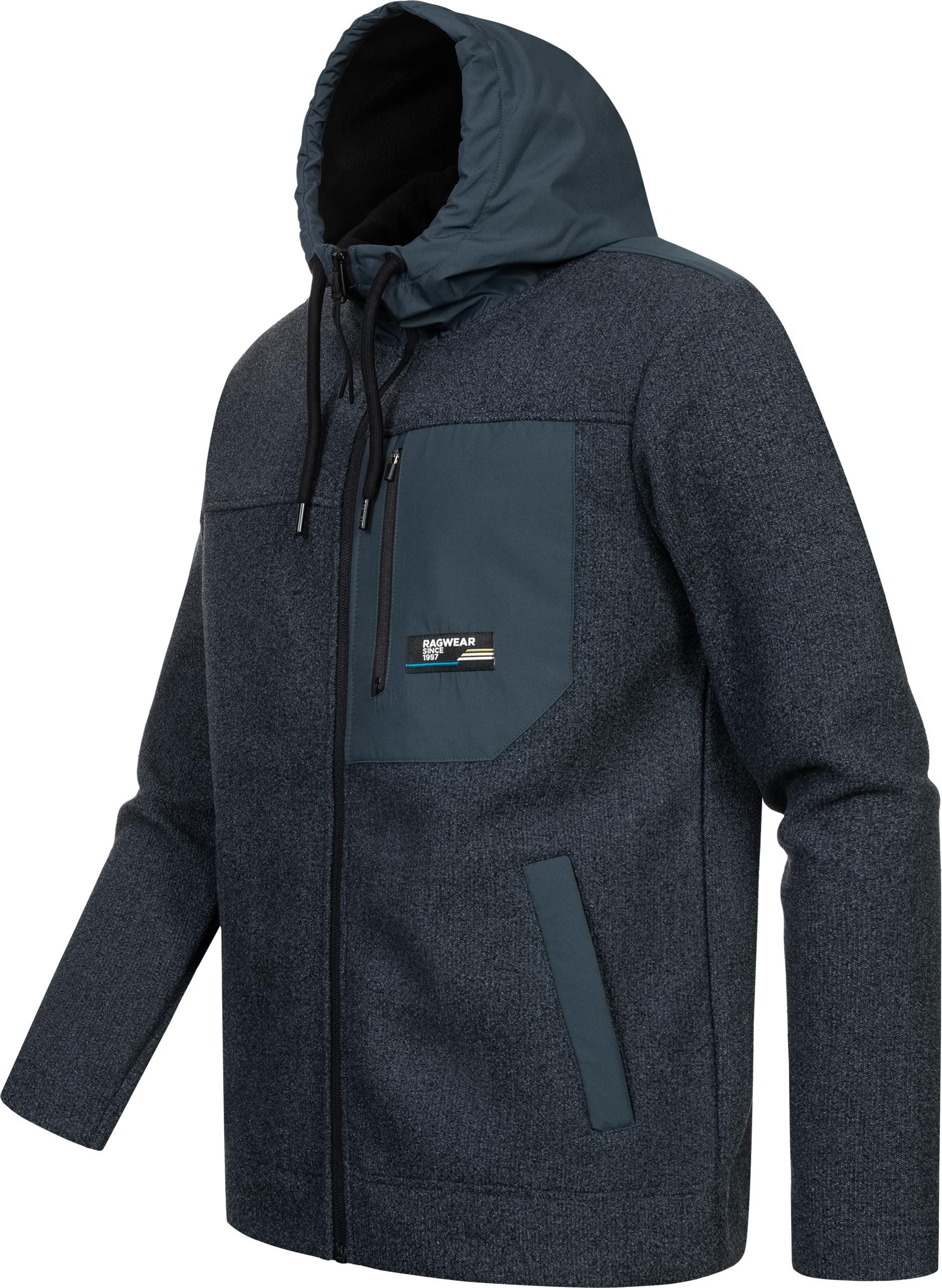 Ragwear Fleecejacke Brodney Stylische Herren Übergangsjacke günstig online kaufen