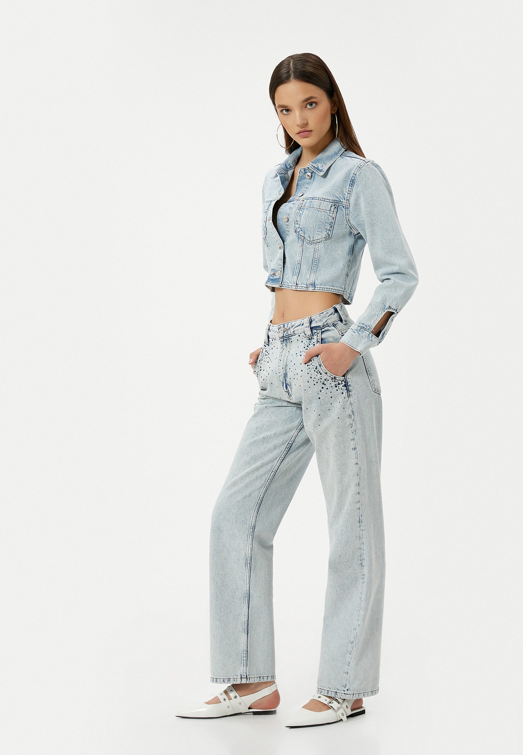 Koton Straight-Jeans Denim Straight Straight-Jeans