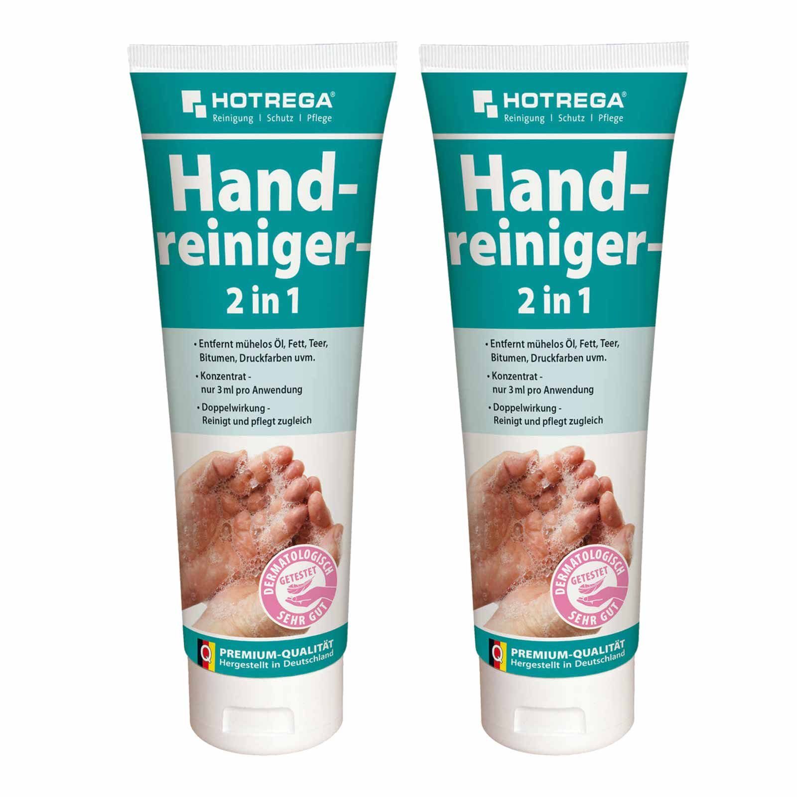HOTREGA® Handcreme Handreiniger 2x250ml Waschpaste Hautpflege Handwaschpaste Handpflege