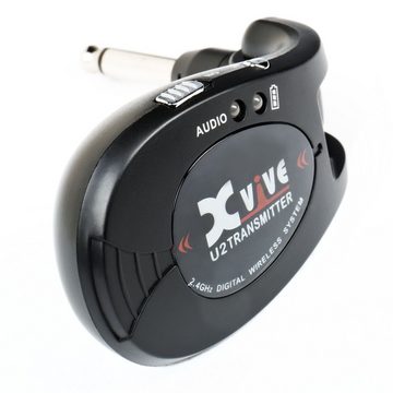 Xvive Mikrofon (U2 Wireless System Black), U2 Wireless System Black - Sendeanlage für Gitarren