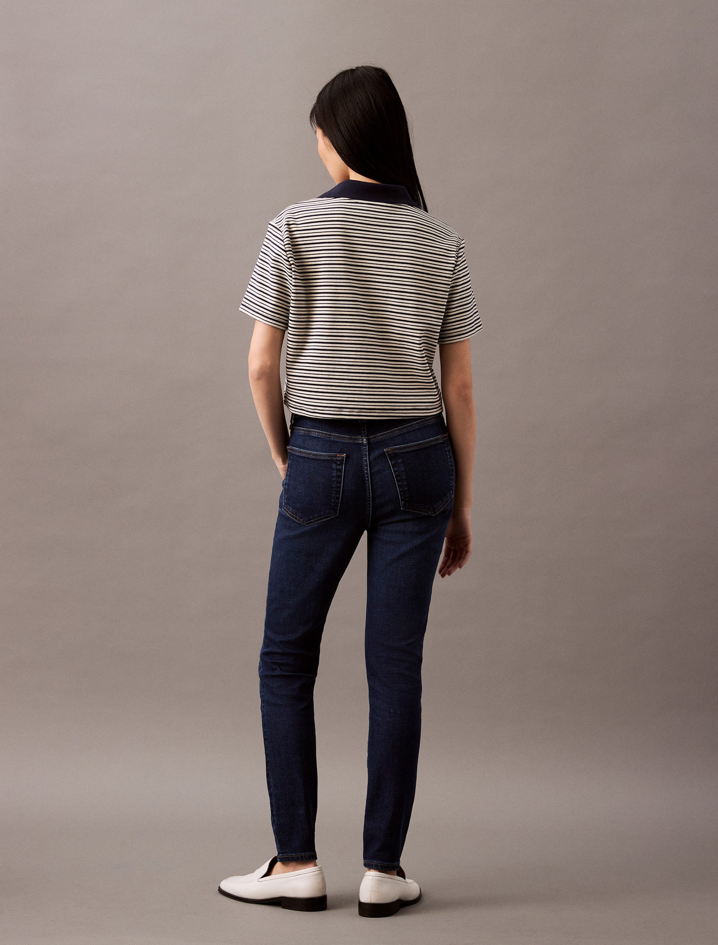 Calvin Klein Jeans Skinny-fit-Jeans "MID RISE SKINNY" Mit Gürtelschlaufen günstig online kaufen