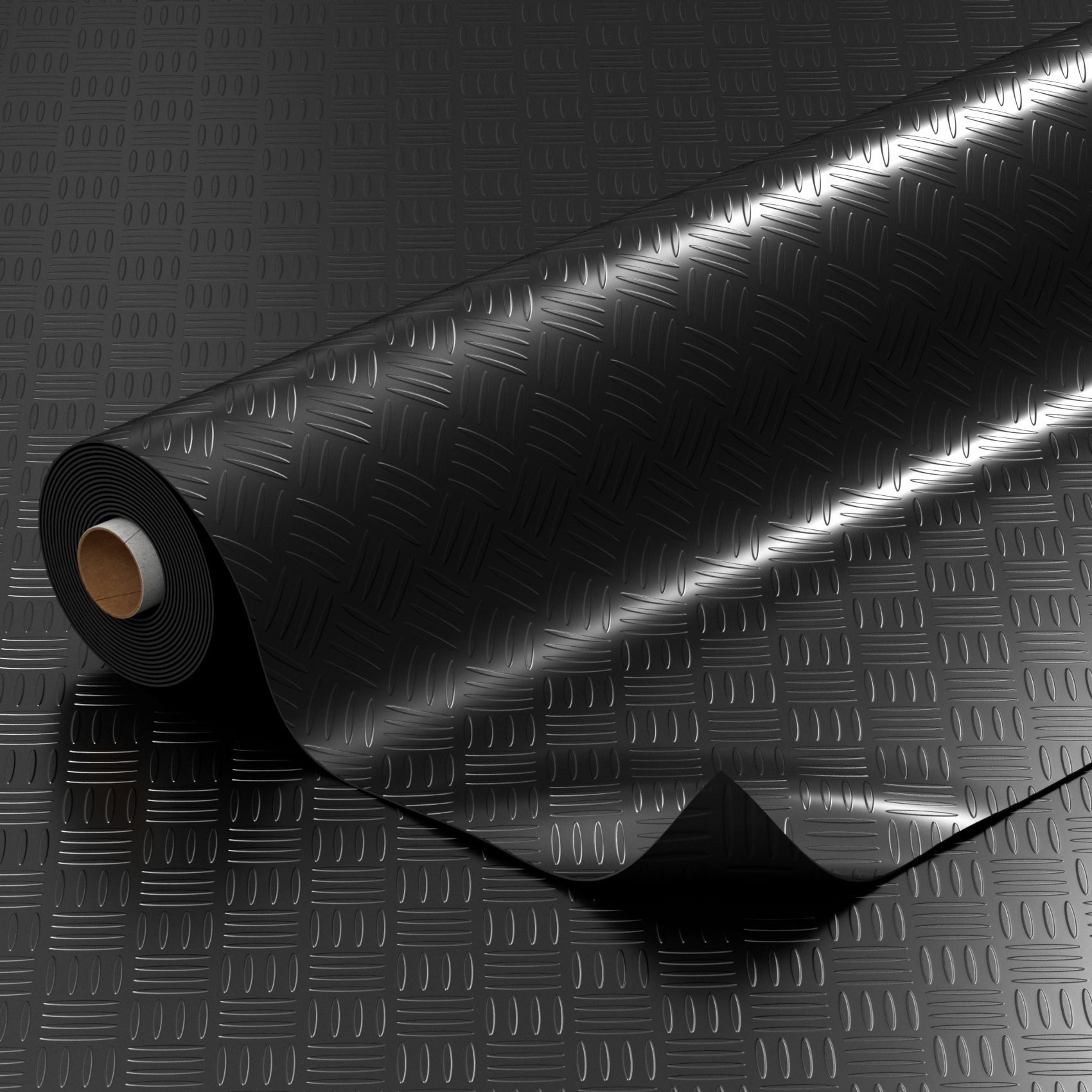 ANRO Виниловый ламинат IMOS Bodenbelag Starker Linoleum PVC-Bodenbelag gerollt, Feuchtigkeitsbarriere Nahtlose Optik, Wasserbeständig Langlebig PVC Matte in Größe: 100x140cm