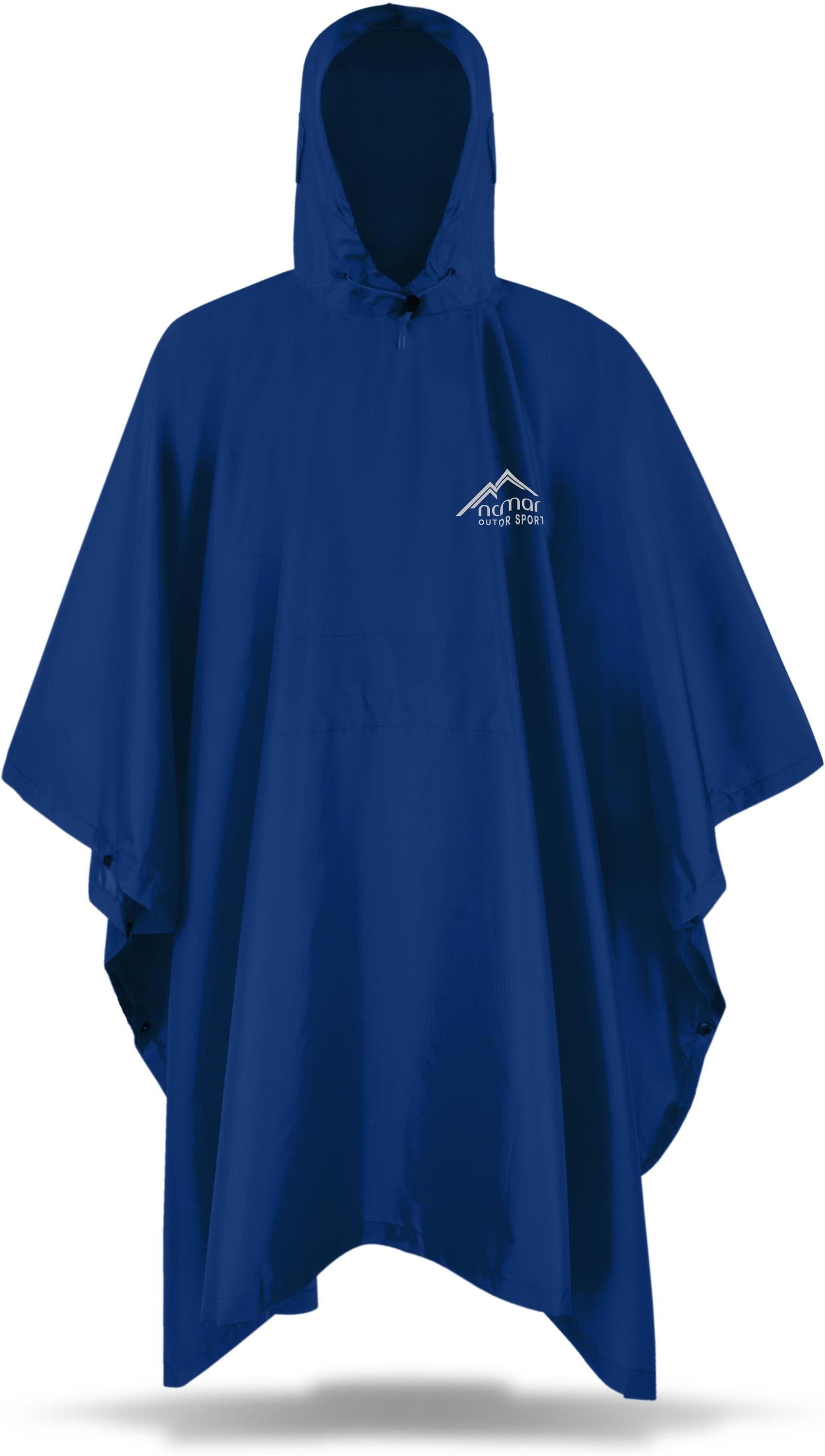 normani Regenponcho Ripstop Regenponcho Derry Wasserdichtes Regencape - Wassersäule: 6.000 mm – Bild 2 von 5