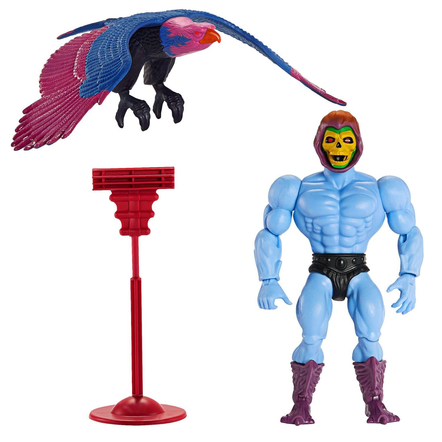 Mattel® Actionfigur Masters of the Universe Origins Deluxe, (2er Pack), Skeletor & Screeech