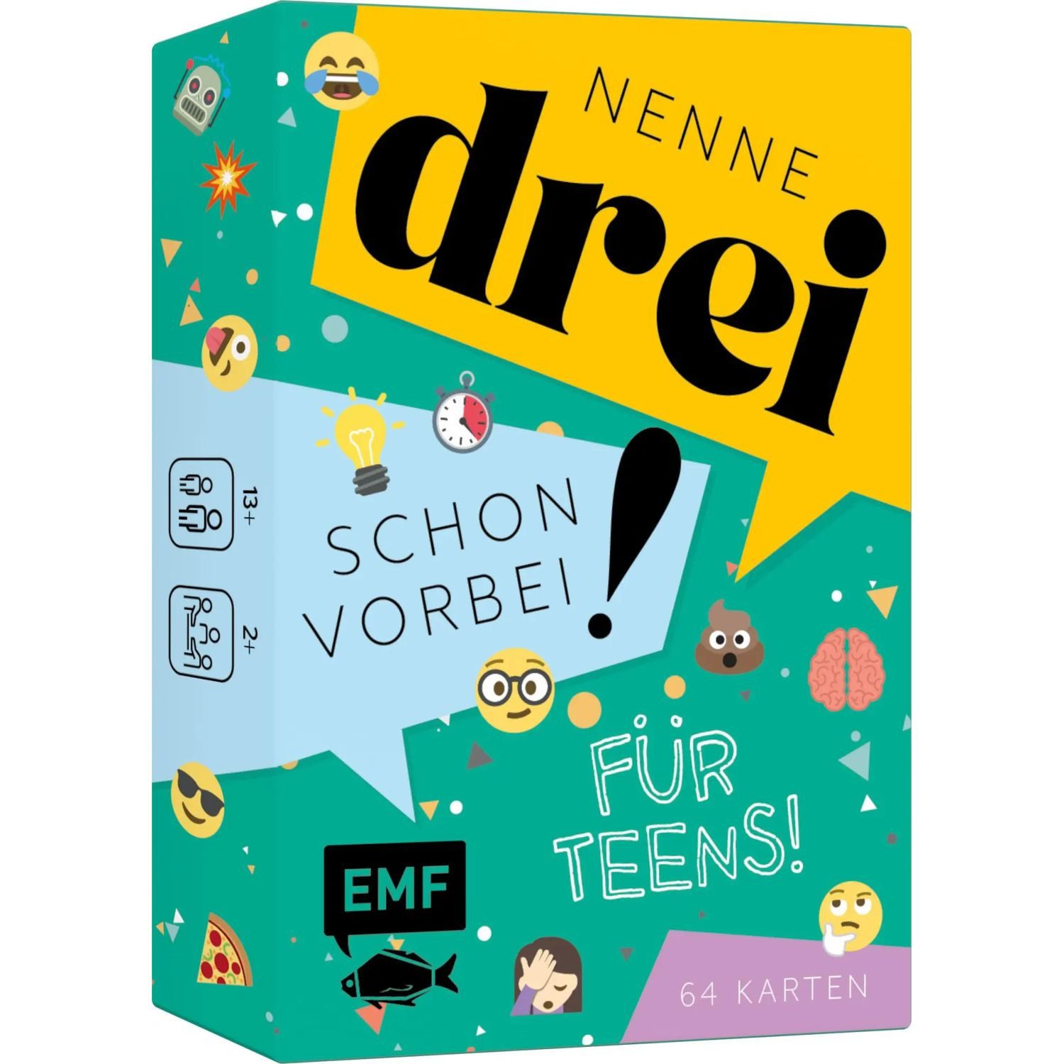 Michael Fischer Spiel Kartenspiel: Nenne drei - schon vorbei! ... für Teens!
