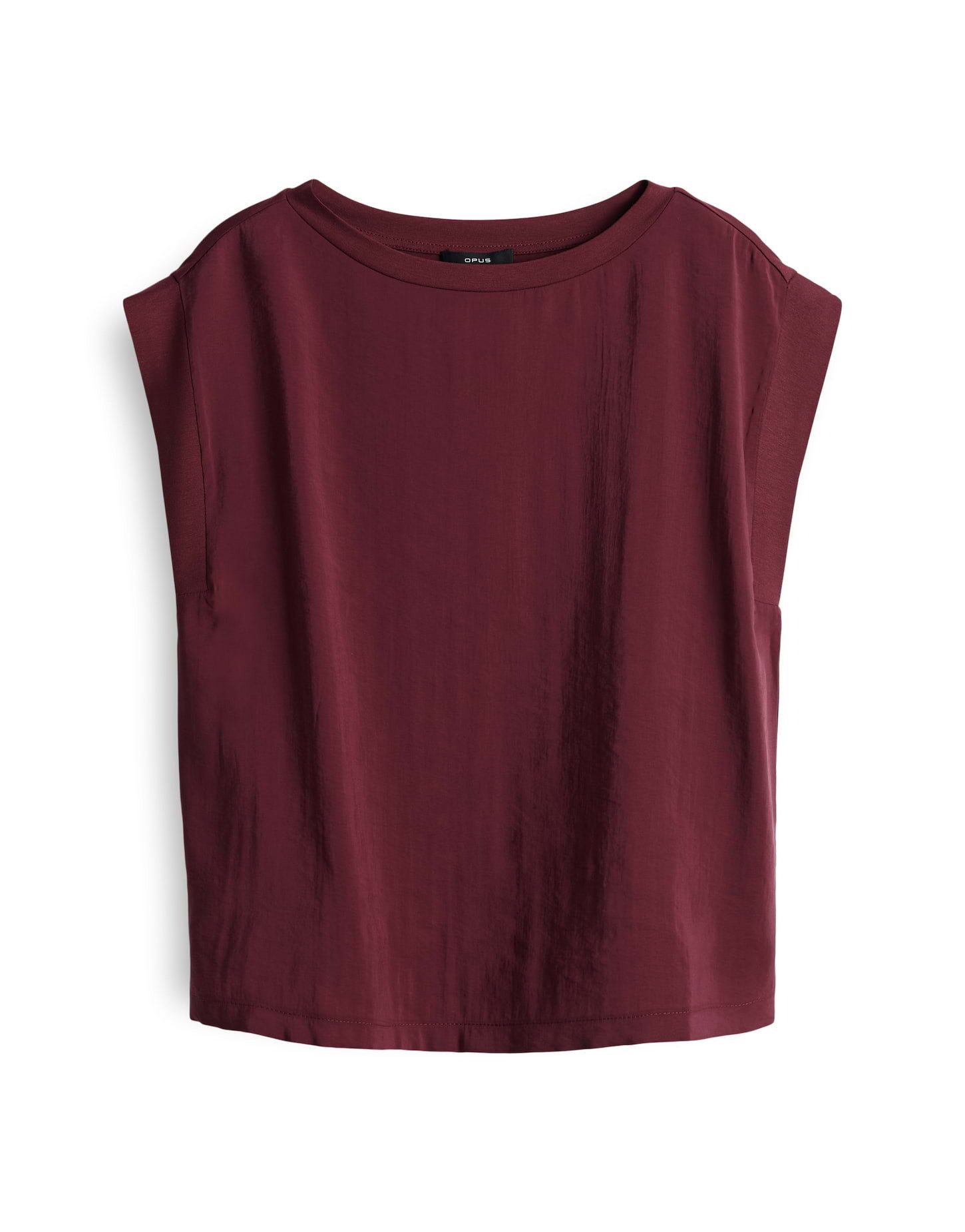 OPUS Kurzarmshirt SILKISI im Materialmix günstig online kaufen