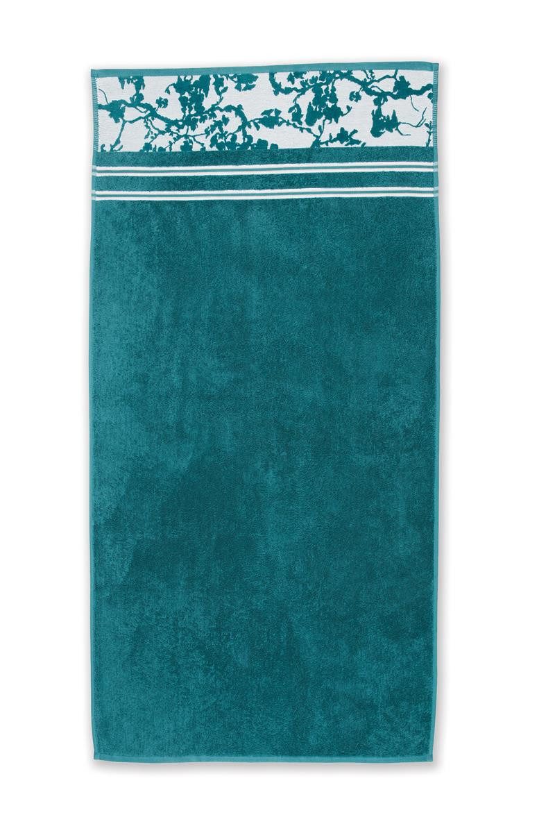 Beddinghouse x Van Gogh Museum Badetuch Fleurir Towel_Blue_UV_UV_70x140 1 Duschtuch 70 x 140 cm, (1-St), Badetuch Duschtuch Liegetuch