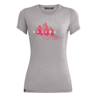 Salewa Kurzarmshirt »Salewa W Lines Graphic Dry T-shirt Damen«
