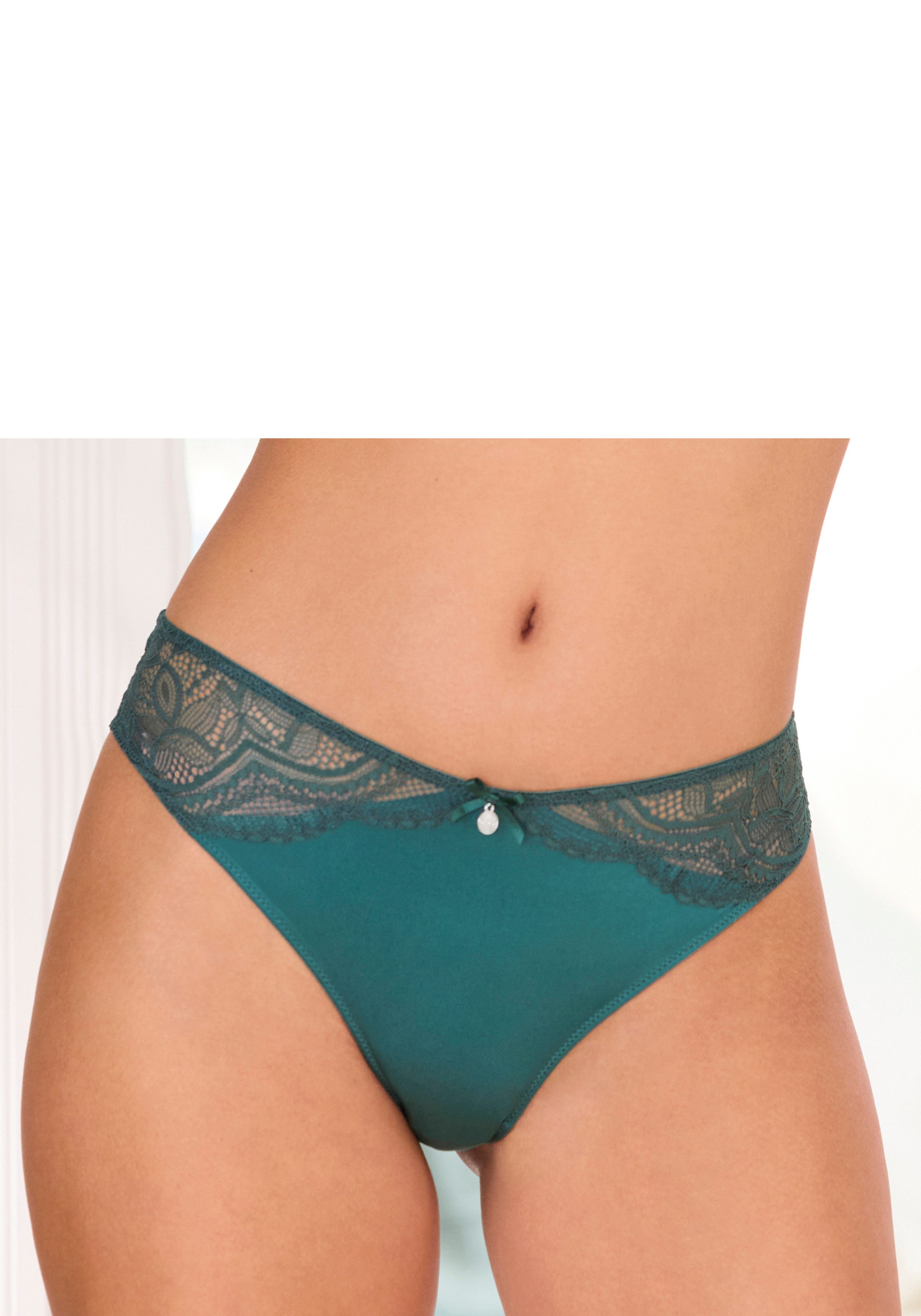 Nuance Tanga Vivianna mit feinen Spitzen-Details günstig online kaufen