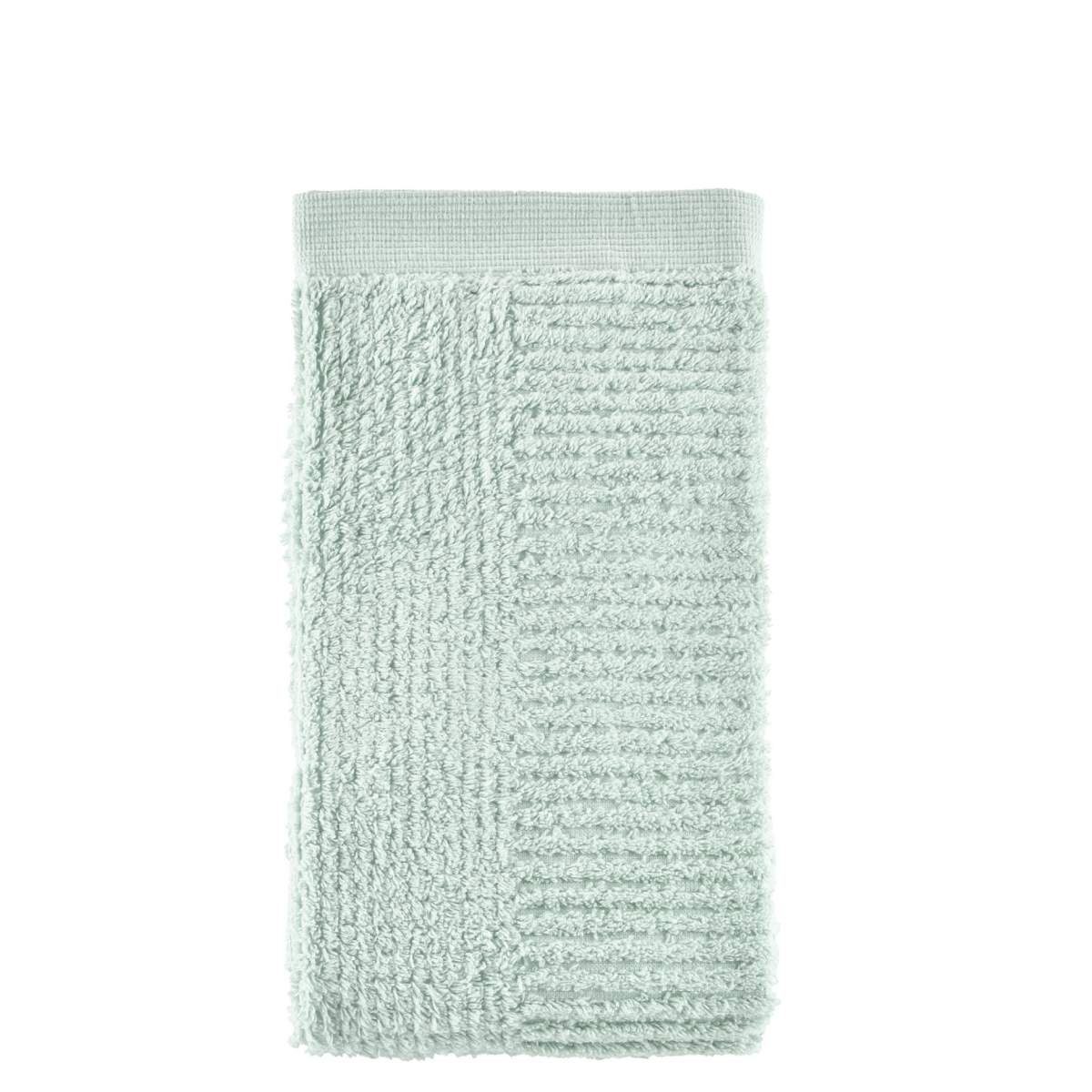 Zone Denmark Handtuch Classic, Baumwollstoff (1-St), 50x100cm, schlichtes skandinavisches Design dusty green