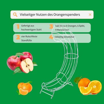 Novaliv Obstschale -, (1-tlg), Orangen-Spender
