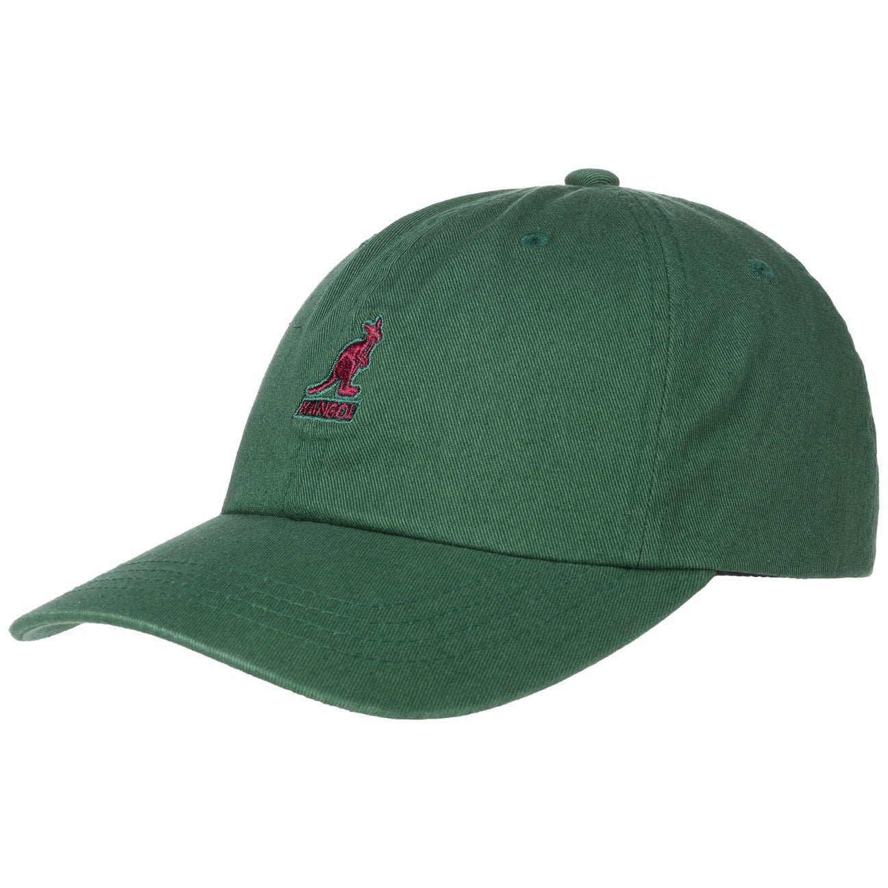 Kangol Baseball Cap (1-St) Baseballcap Metallschnalle grün