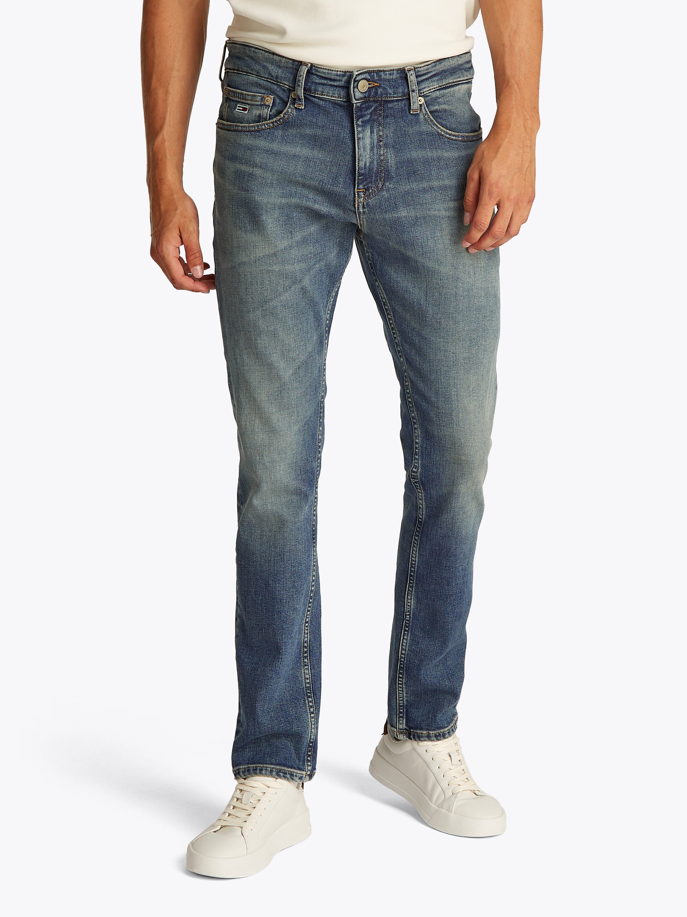 Tommy Jeans Slim-fit-Jeans Scanton Slim mit niedrigerer Leibhöhe, 5-Pocket-Stil – Bild 3 von 5