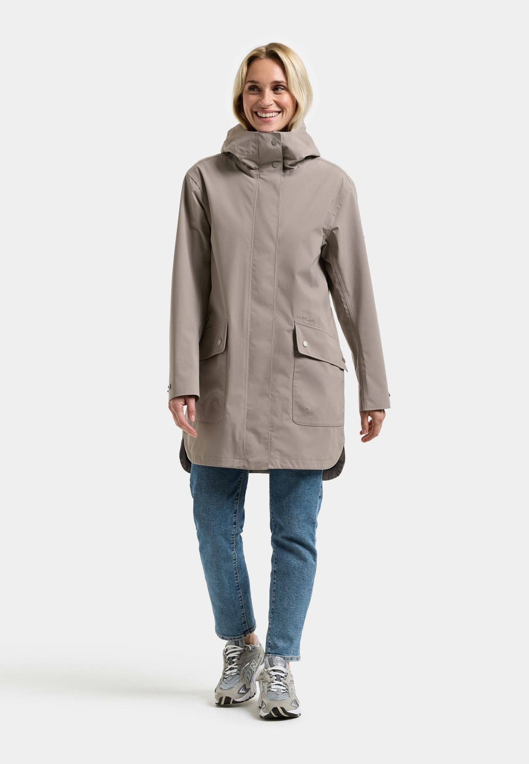 Didriksons Parka Gwen Parka mit Kapuze mit Taschen