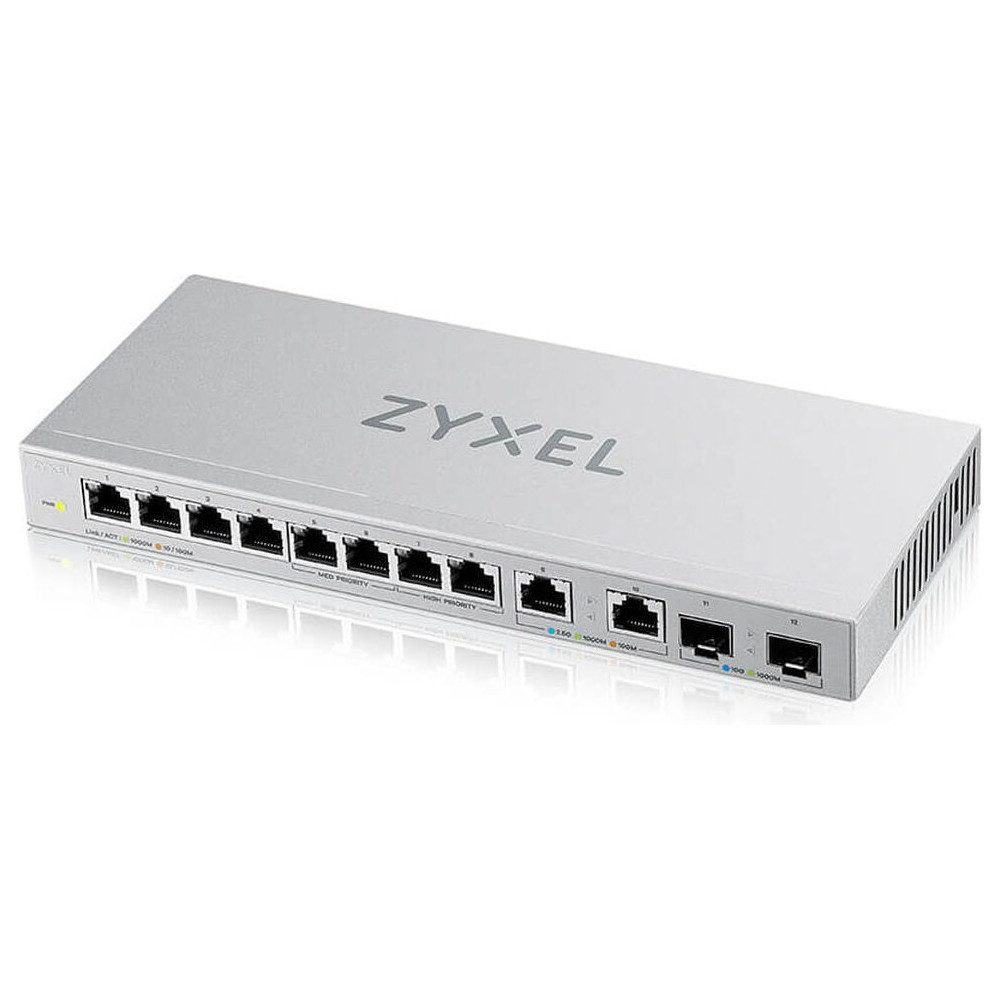 Zyxel XGS1010-12 V2 Switch für Heimnetzwerke und Büros. Elektro-Kabel