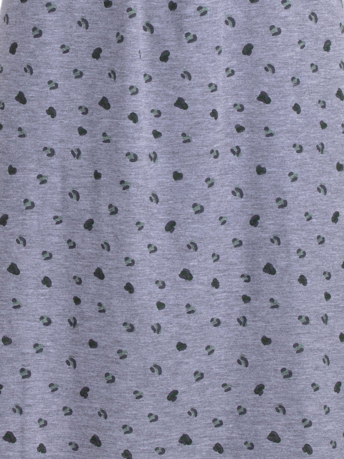 Herzleo Kurzarm Nachthemd Nachthemd grau - zeitlos Kellerfalte