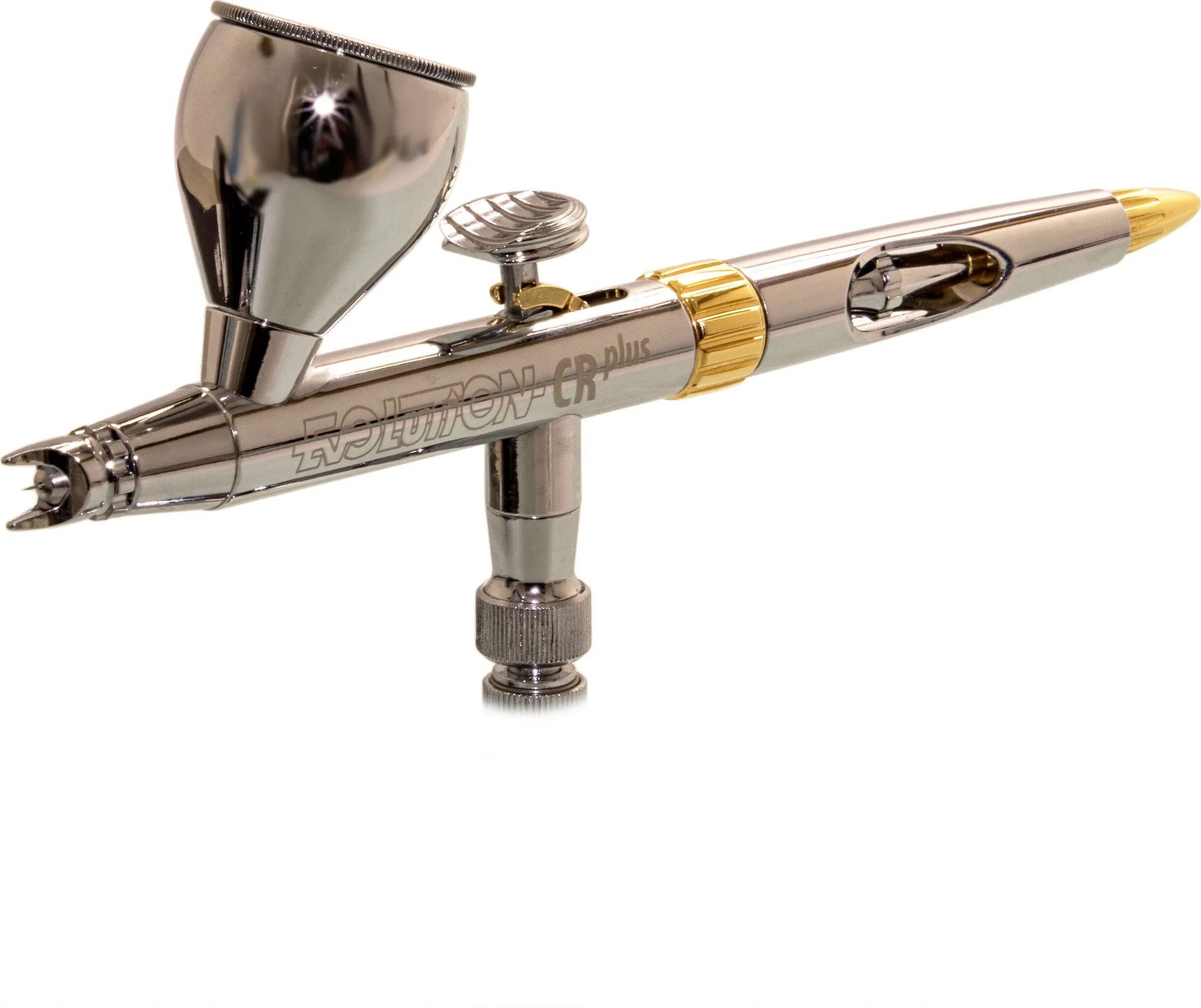 Harder & Steenbeck Airbrushpistole Evolution CRplus Two in One, Two-in-one Airbrush, 0,28/0,45 mm Düsen
