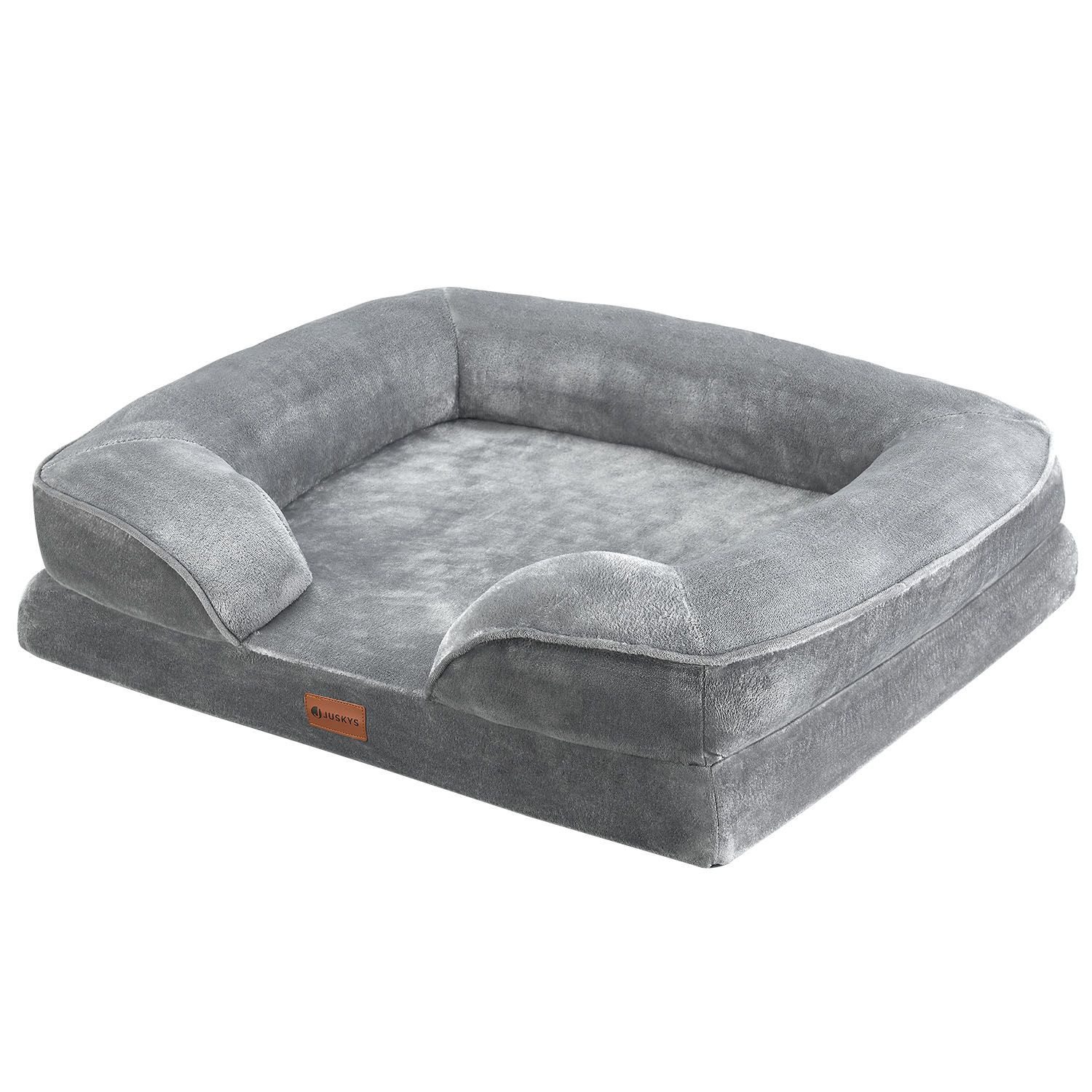 Juskys Tierbett Sheena, Stoff, Flanell (100 günstig online kaufen