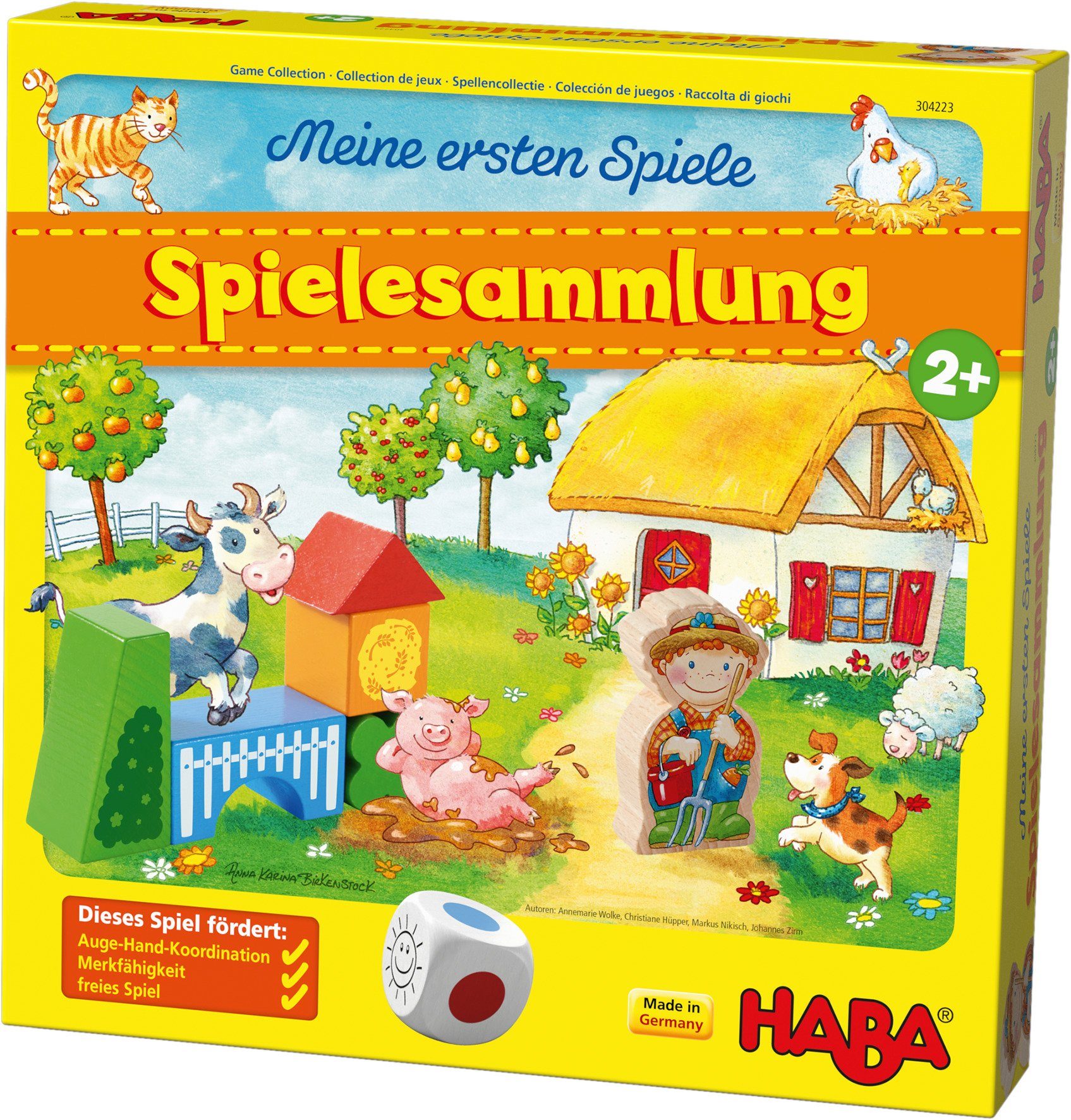 Haba Spiel, Meine ersten Ігри - Ігриsammlung, Made in Germany