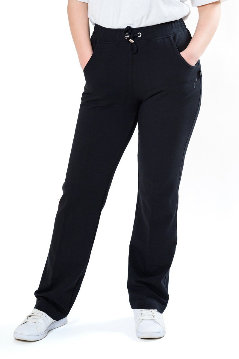 Authentic Klein Jerseyhose Bequeme Damen Jerseyhose - auch erhältlich in Kurz- u. Langgrößen Gummibund mit Kordel