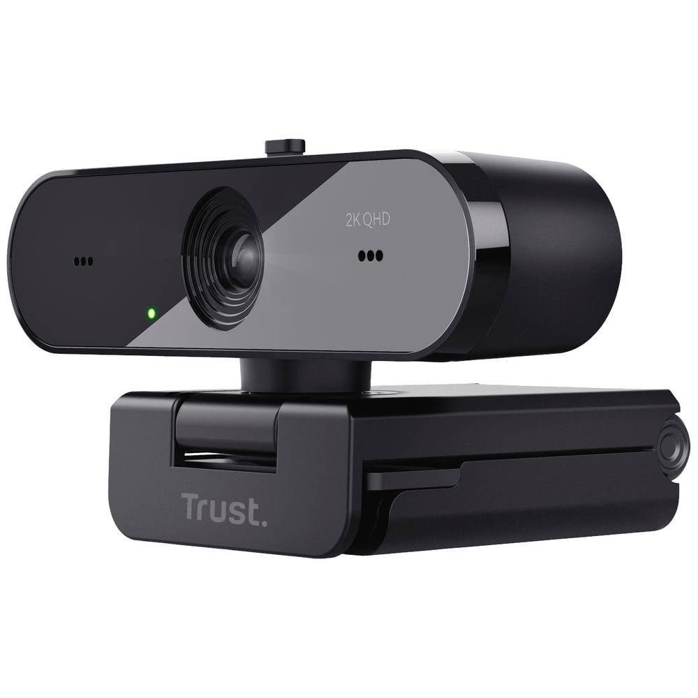 Trust QHD-Webcam (Standfuß, Webcam Klemm-Halterung) TW-250