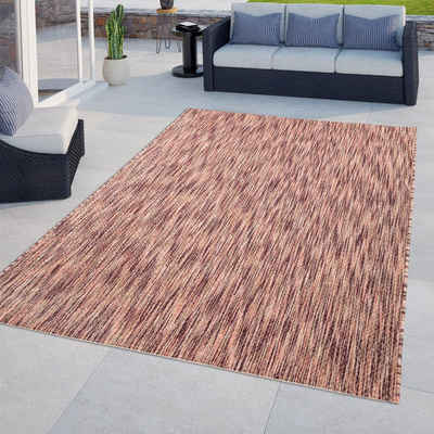 Outdoorteppich In- & Outdoor Teppich Küchenteppich Terrasse, TT Home, rechteckig, Höhe: 4 mm
