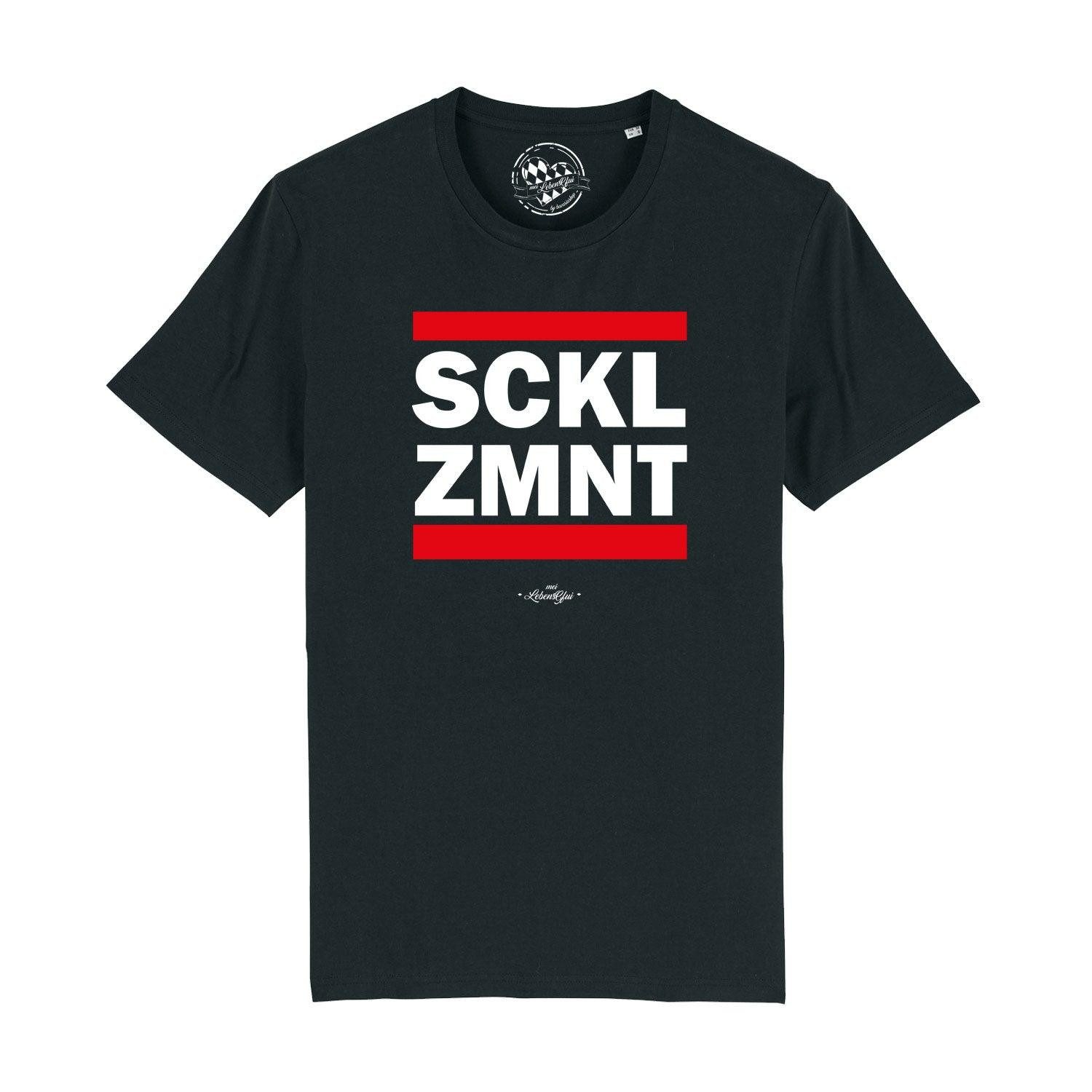 T-Shirt Herren T-Shirt "Sacklzement"