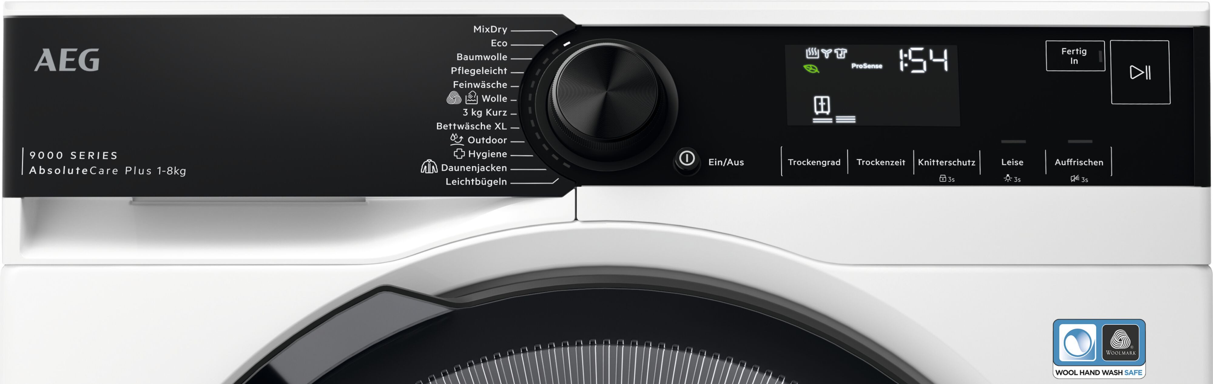 AEG Wärmepumpentrockner 9000 AbsoluteCare® Plus TR9M75680, 3D-Scan: Daunenjacken so flauschig und warm wie am ersten Tag