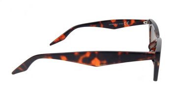 Ella Jonte Sonnenbrille Trend Sonnenbrille Schwarz oder Braun Hornoptik UV400 im Stoffetui