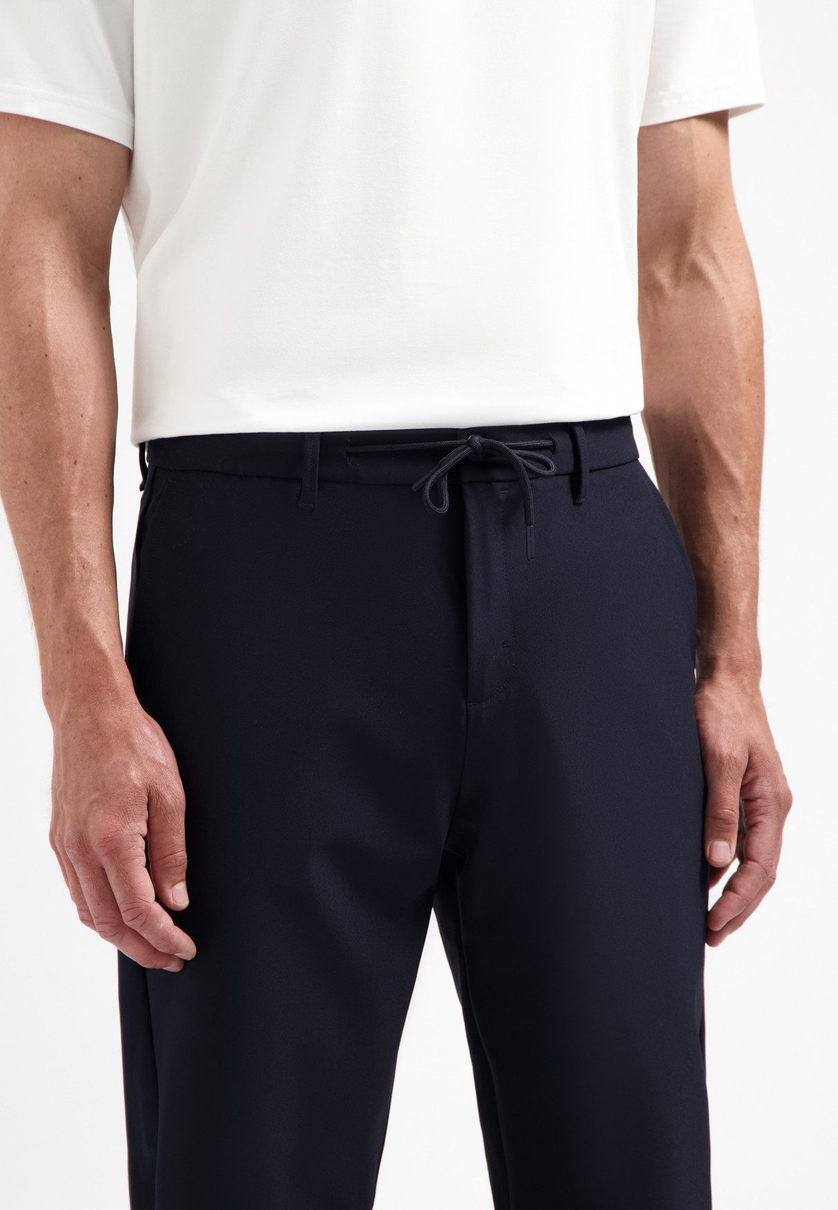 NO EXCESS 5-Pocket-Jeans Pants Chino 4-Way Stretch Sedoc Rel