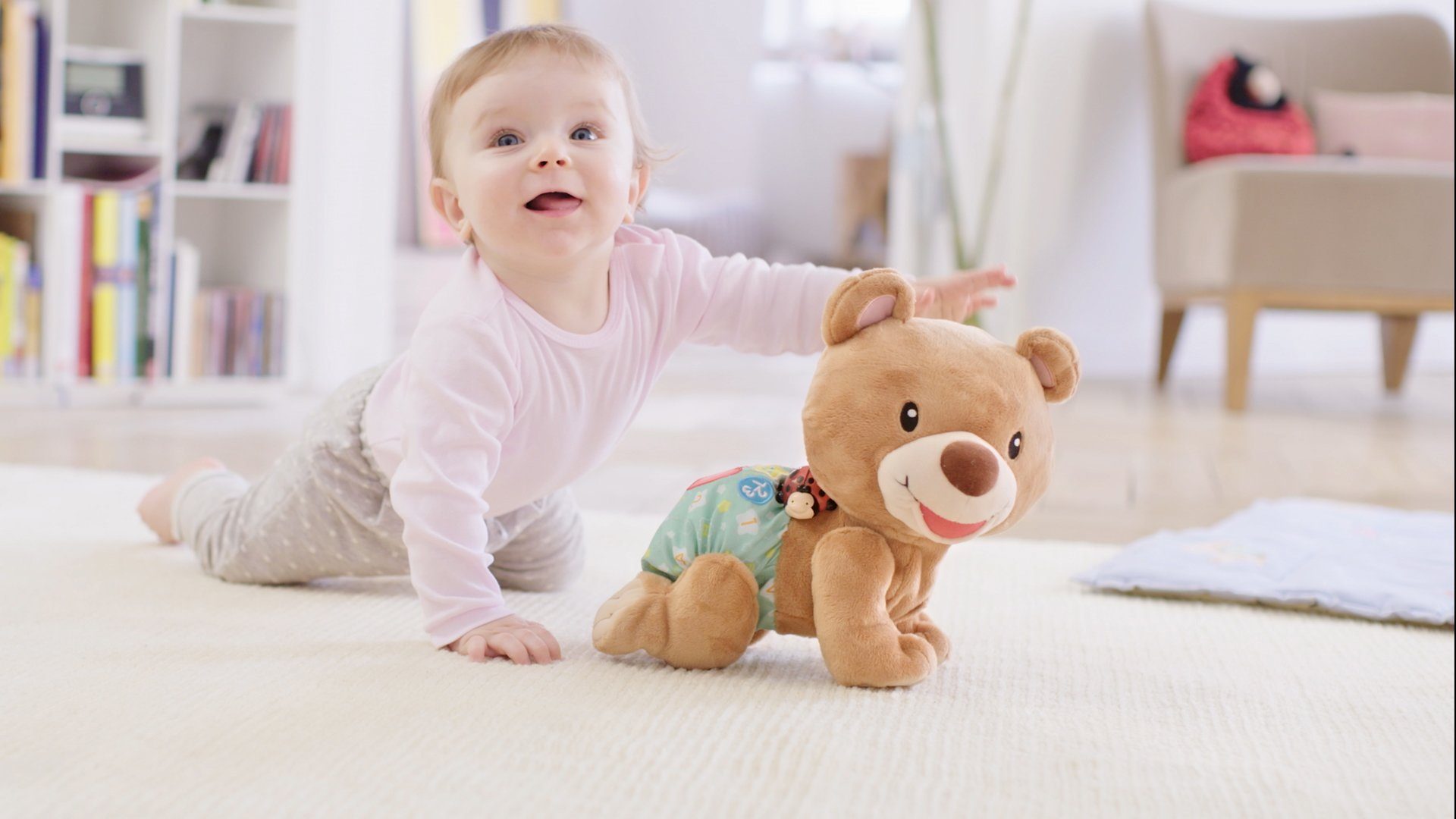 Vtech® Kuscheltier VTechBaby, Krabbel - mit mir Bär