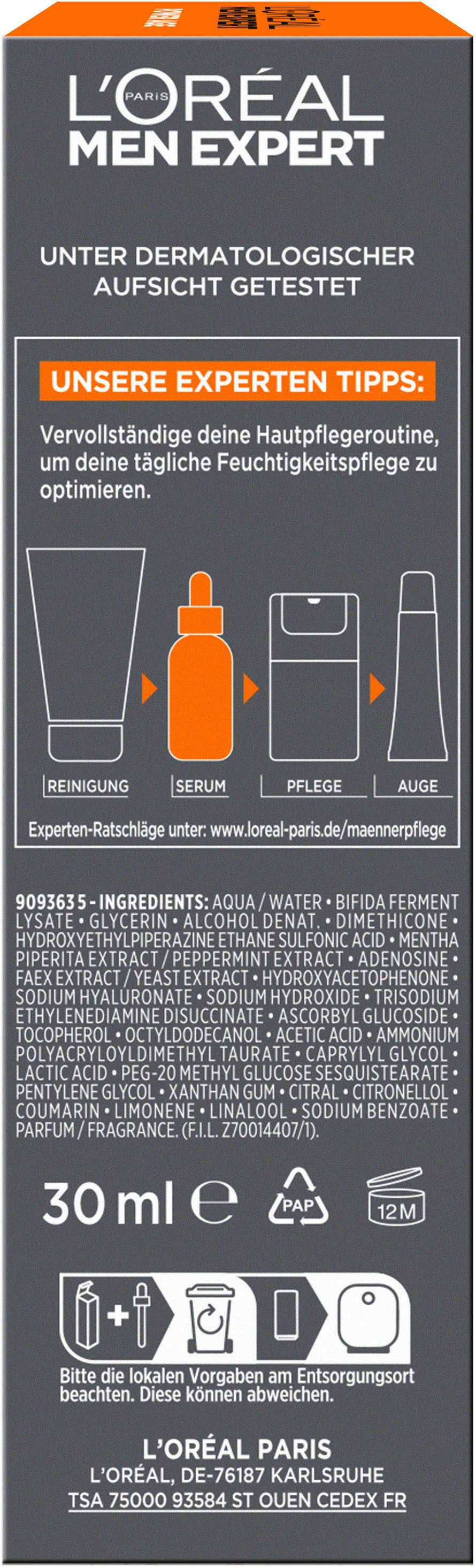 L'ORÉAL PARIS MEN EXPERT Gesichtsserum, mit Hyaluron