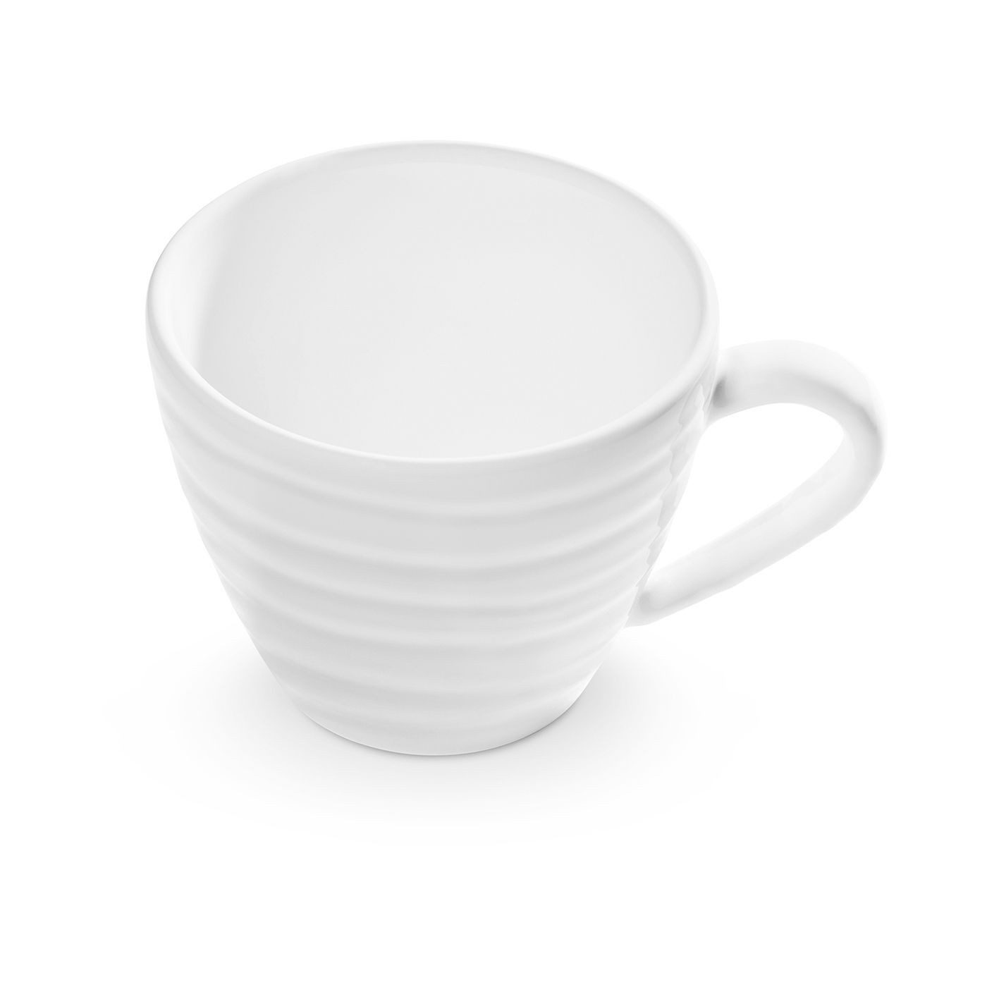 Gmundner Keramik Ersatzscherkopf Gmundner Keramik Weißgeflammt Kaffeetasse Gourmet (0 2L)